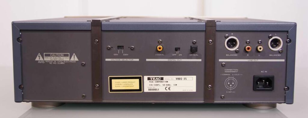 Teac VRDS 25 - オーディオ構造 |オンラインHi-Fi販売：アンプ