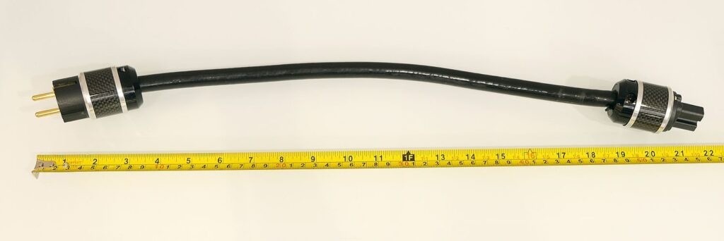 Cavo Oyaide con connettori carbonio