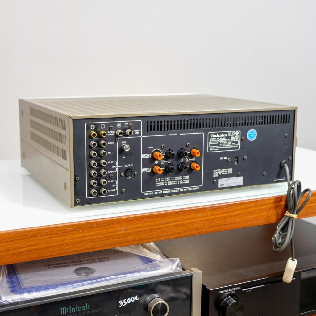 Technics SU-V8 - Audio construction
