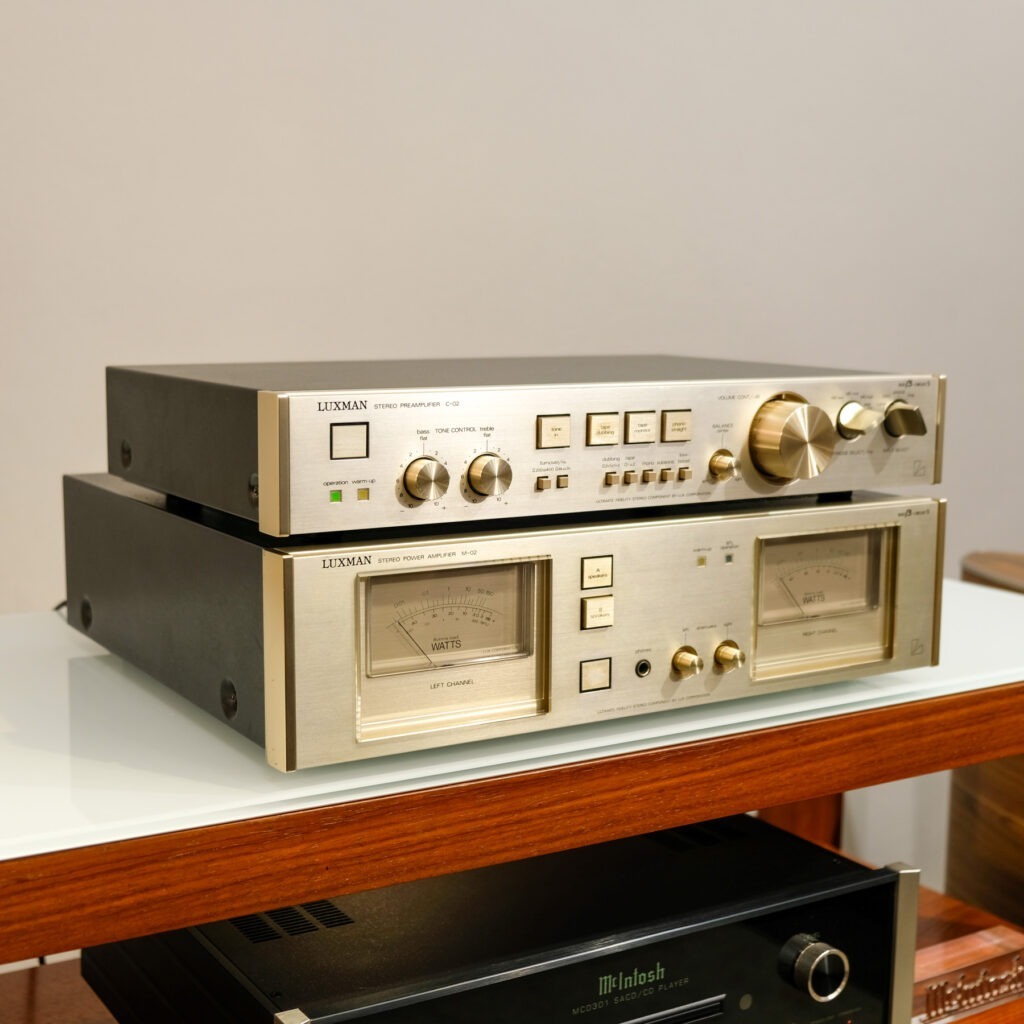 Luxman C-02 M-02