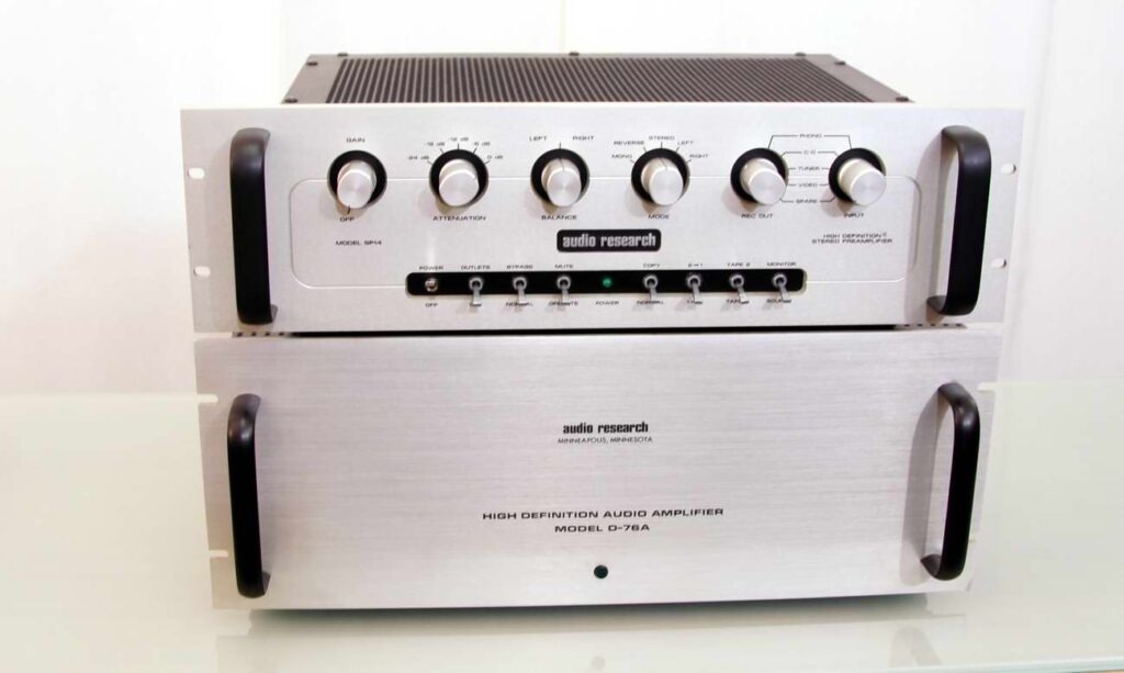 Audio Research SP14  + D76