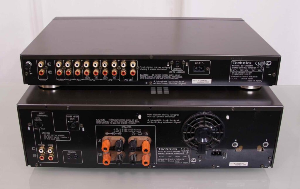 Technics SU C1000 Mark II SE A1000 Mark II Technics SU C1000