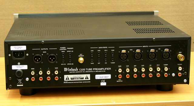 MCINTOSH C220 CON PROBLEMA