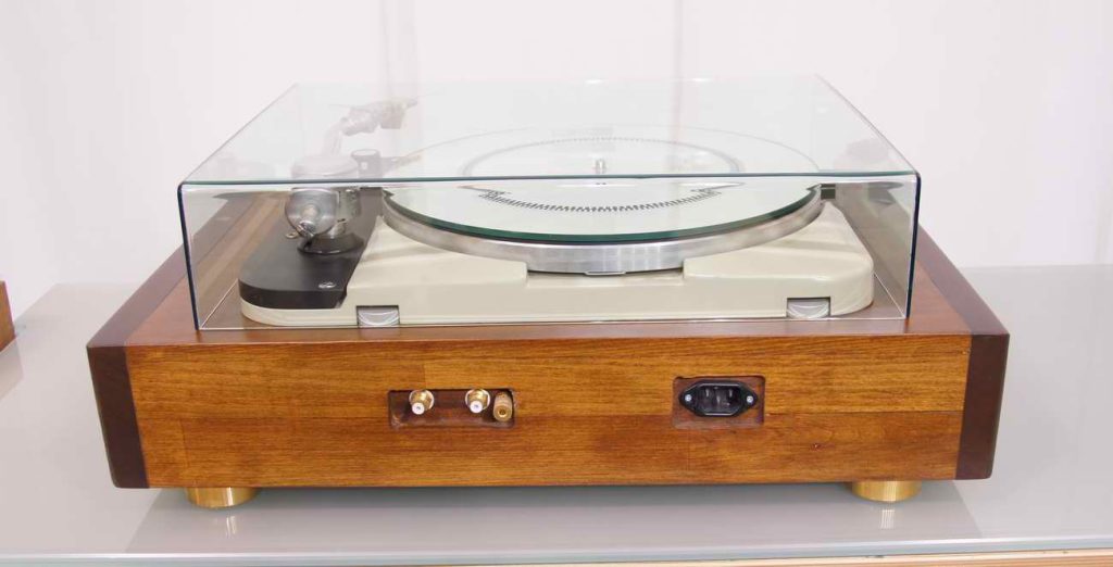 Thorens TD 124 base Audiocostruzioni e base Marmo
