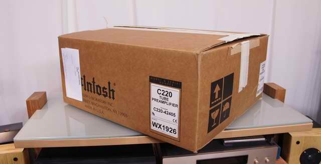 MCINTOSH C220 CON PROBLEMA