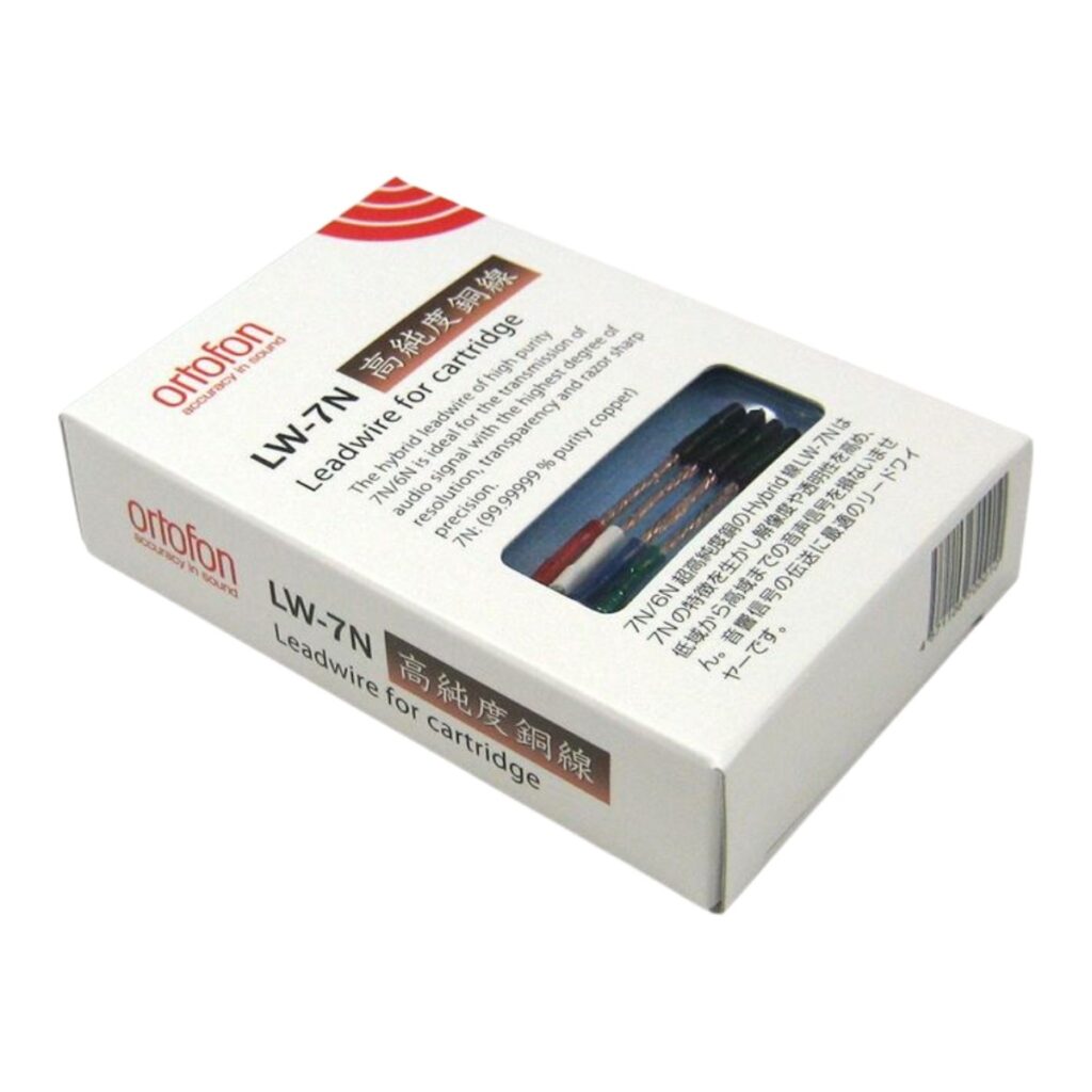 Ortofon LW 7NCavetti per il collegamento braccio/testina
