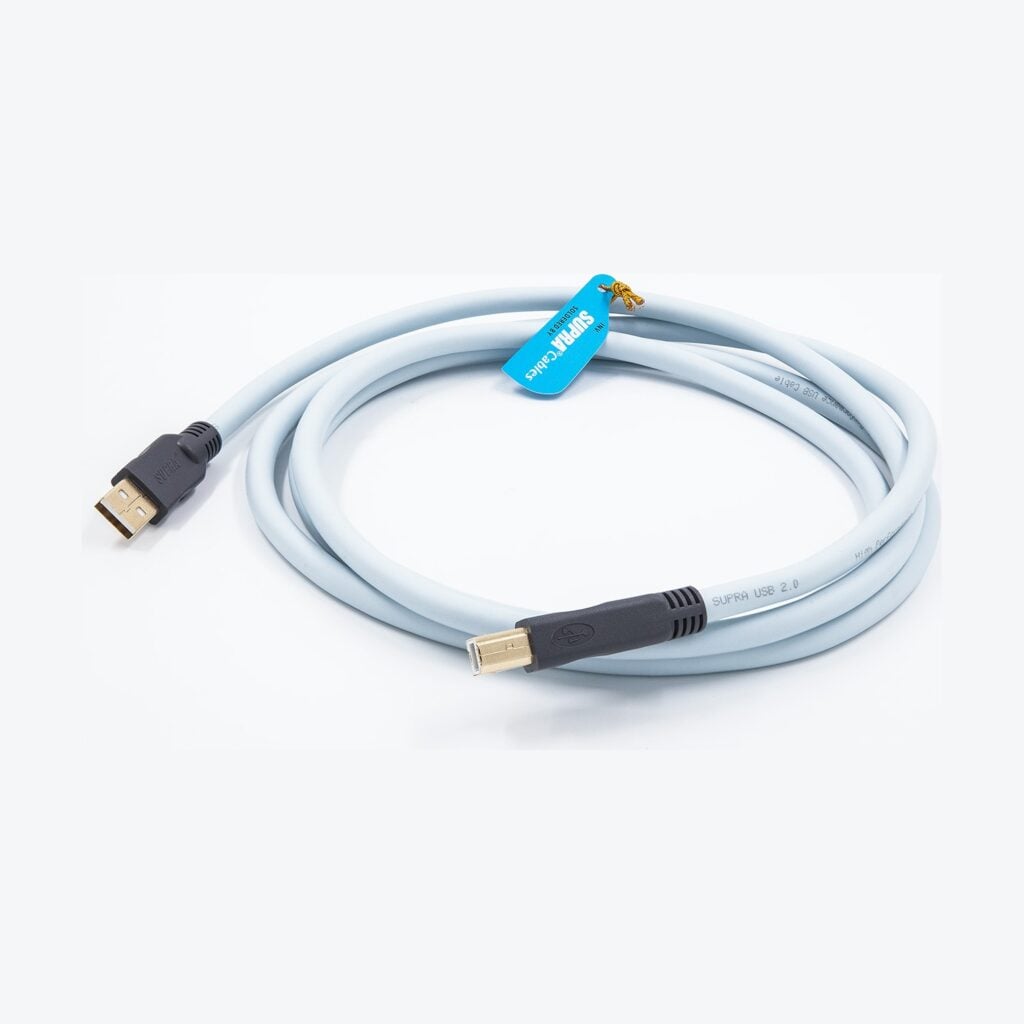 Supra USB 2.0 A-B BLUE