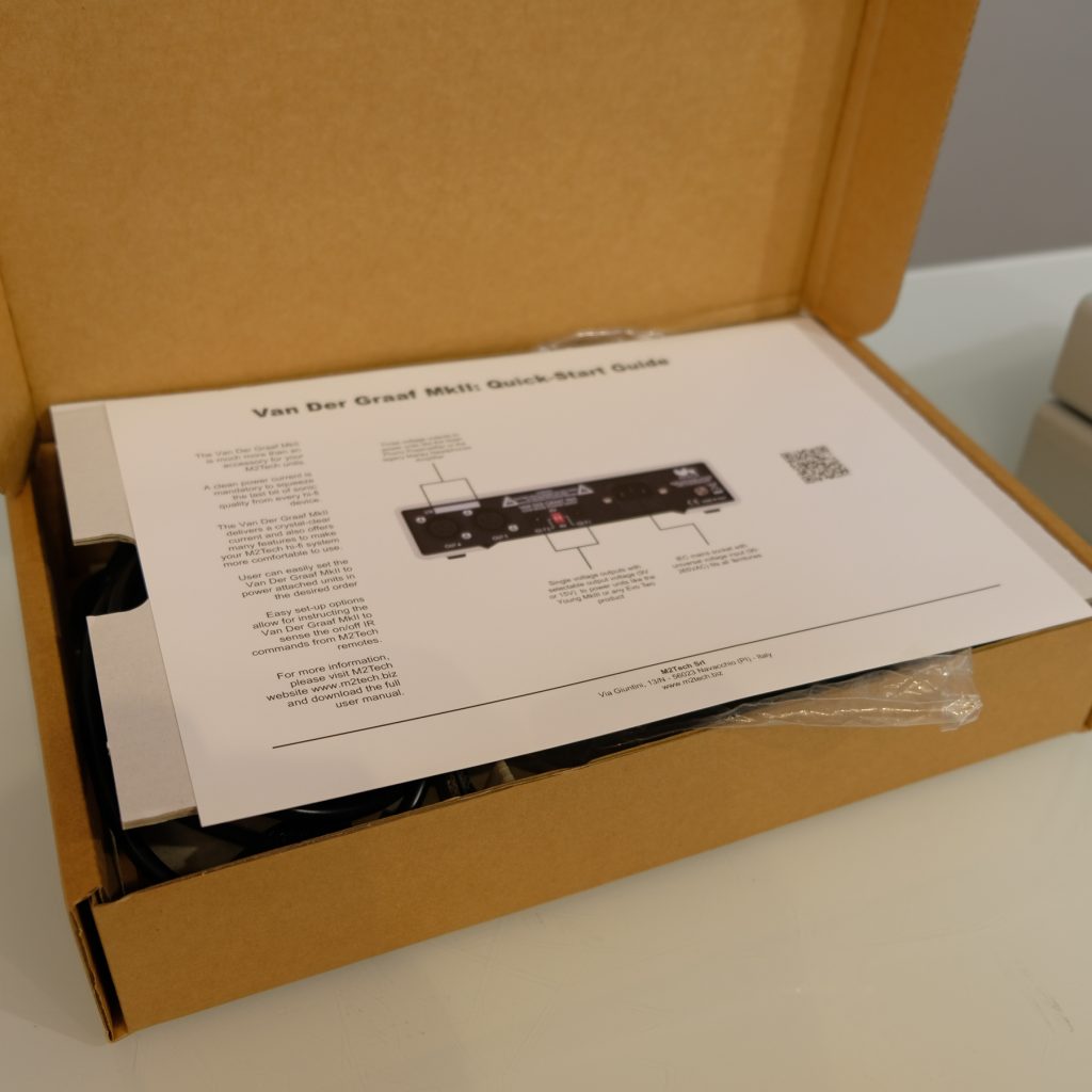 Van Der Graaf MkII - Home Cinema Solution S.r.l Van Der Graaf MkII - Home Cinema Solution S.r.l