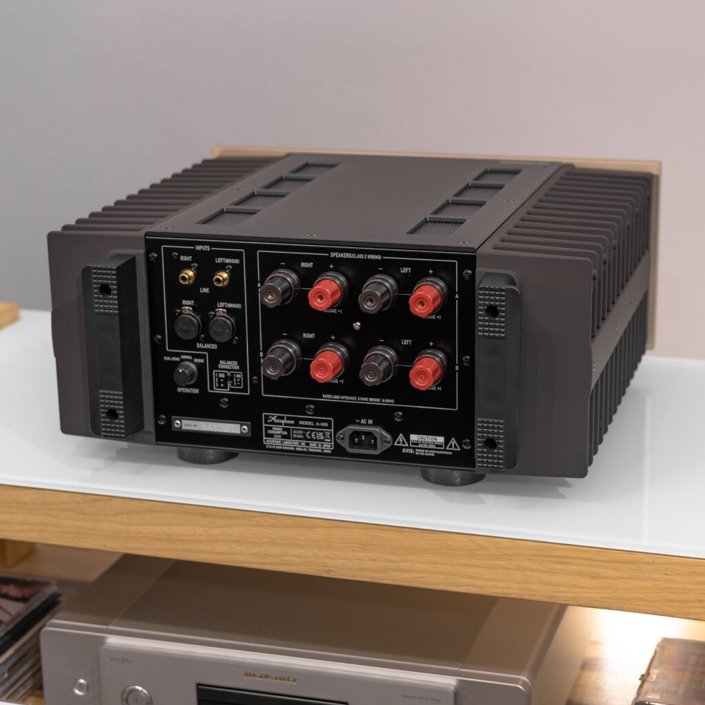 アキュフェーズ A-48S – クラスA Hi-Fiリファレンスアンプ