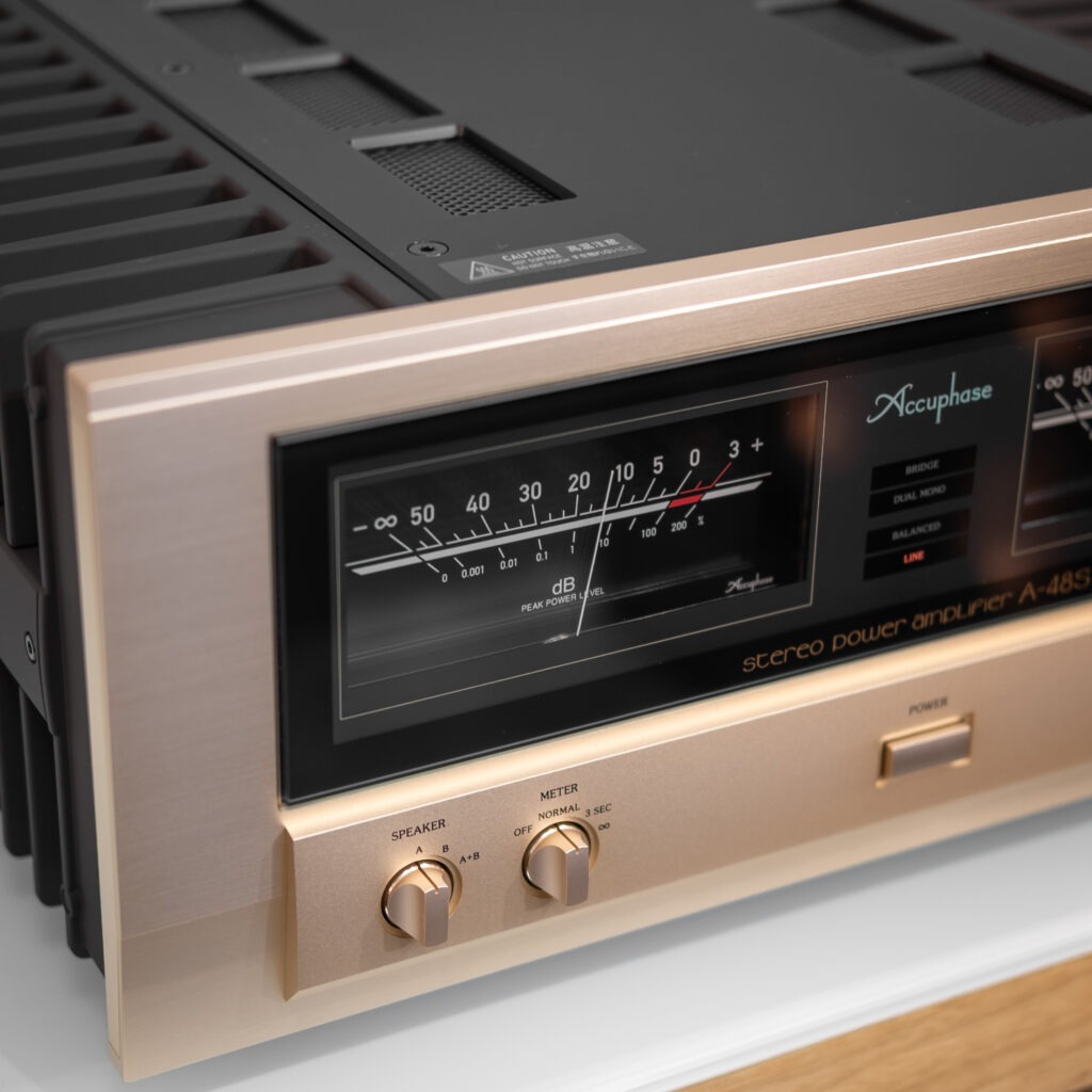 アキュフェーズ A-48S – クラスA Hi-Fiリファレンスアンプ