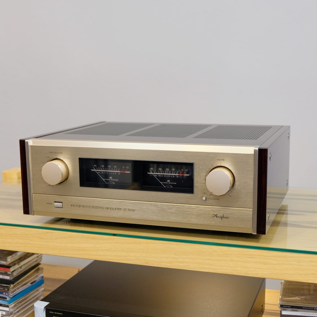 Accuphase アキュフェーズ プリメインアンプ E-305V Accuphase E-305V - オーディオ構造 |オンラインHi-Fi販売：アンプ