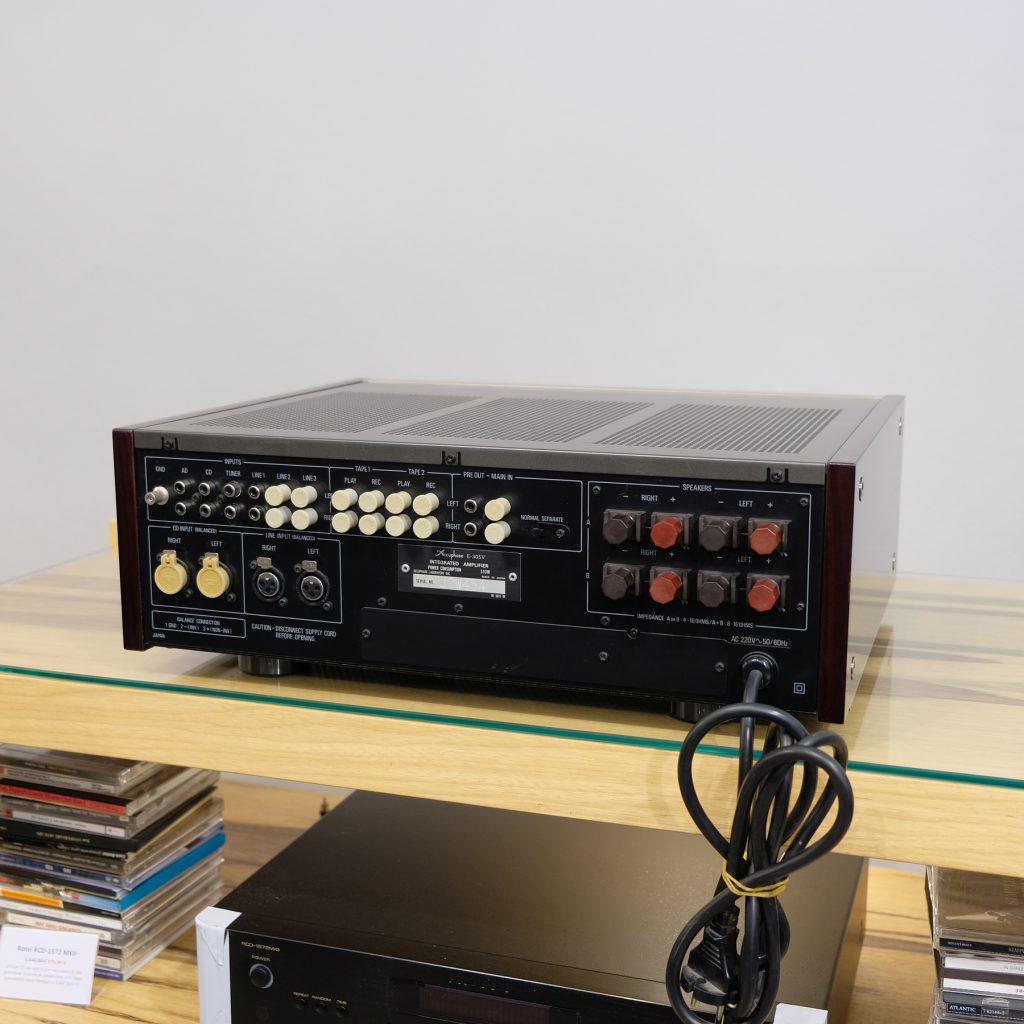 Accuphase E-305V - オーディオ構造 |オンラインHi-Fi販売：アンプ