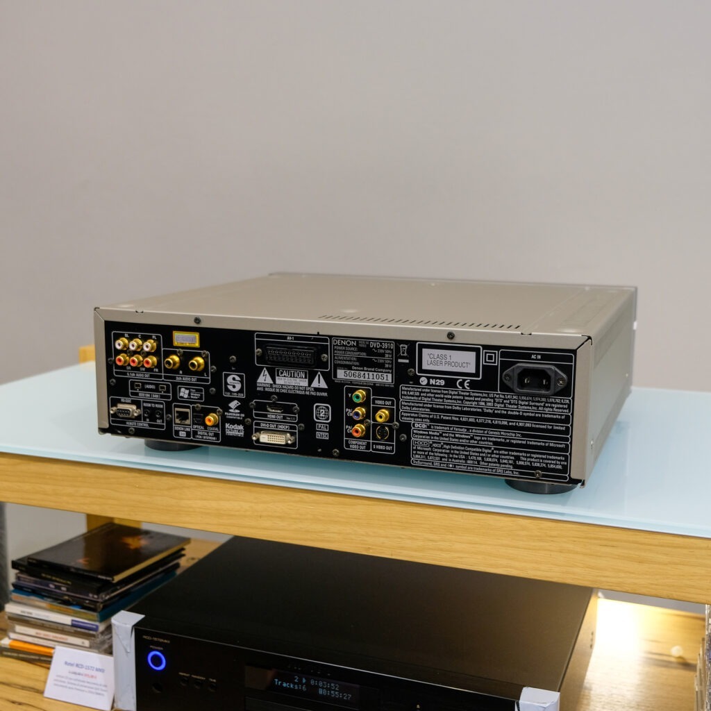 Denon DVD-3910 - Audio construction | Hi-Fi Online Sales