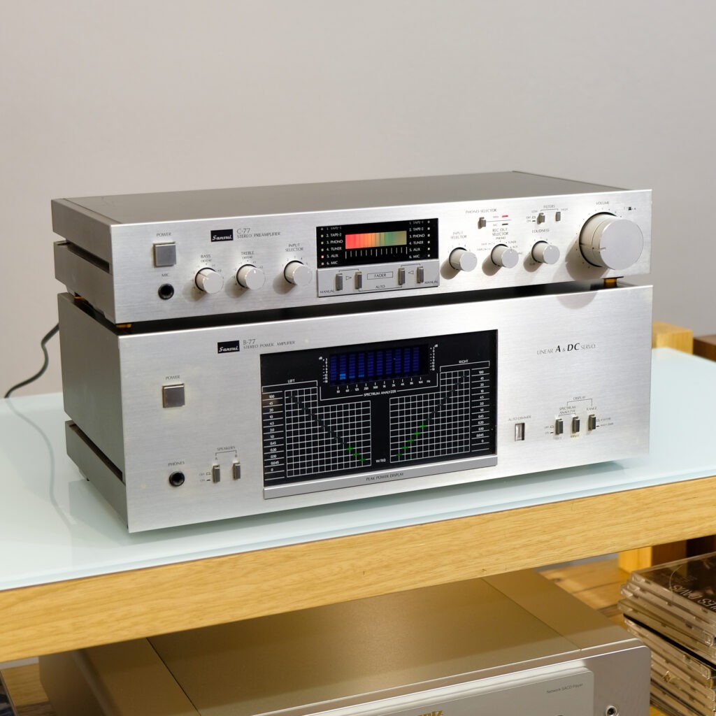 Sansui C-77 B-77 - Audio Constructions | Online Hi-Fi Sales
