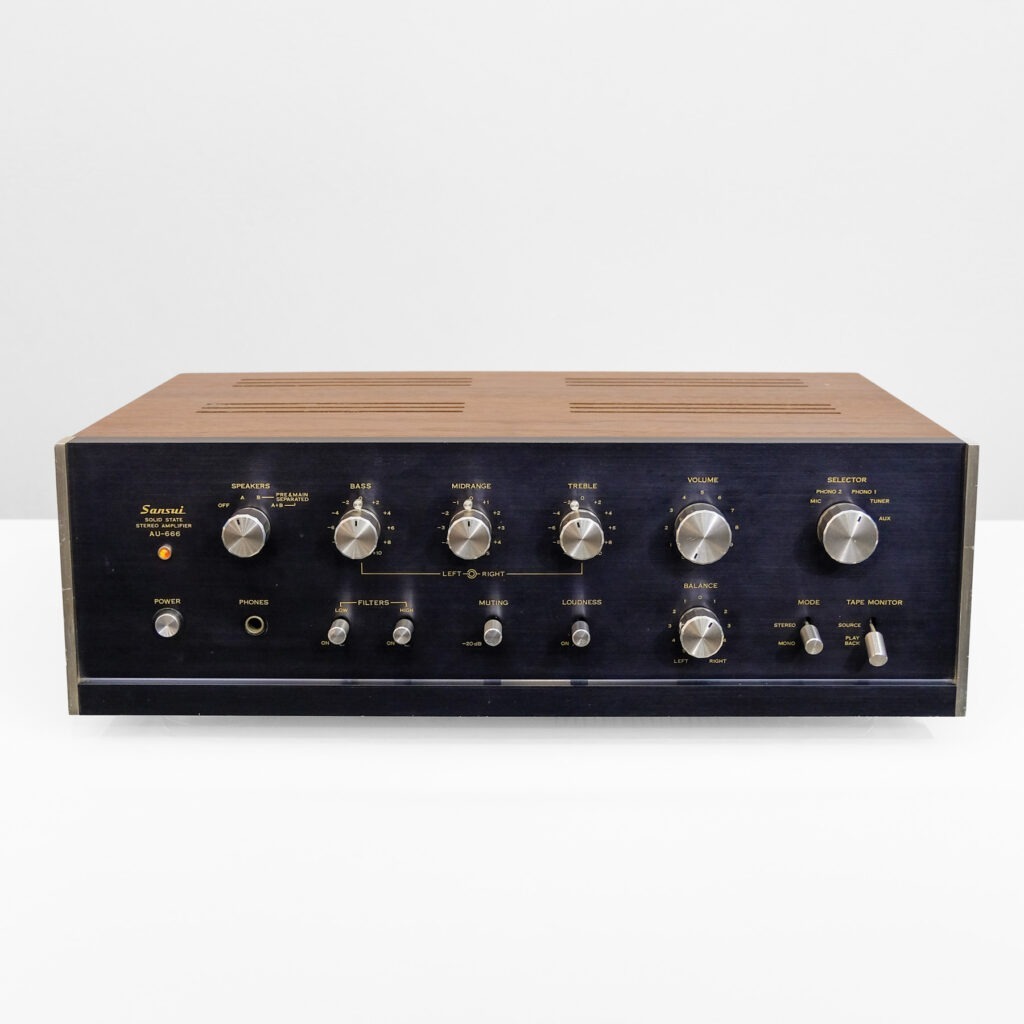 アンプ Sansui AU-666 Sansui AU-666 - Audio construction | Hi-Fi Online Sales