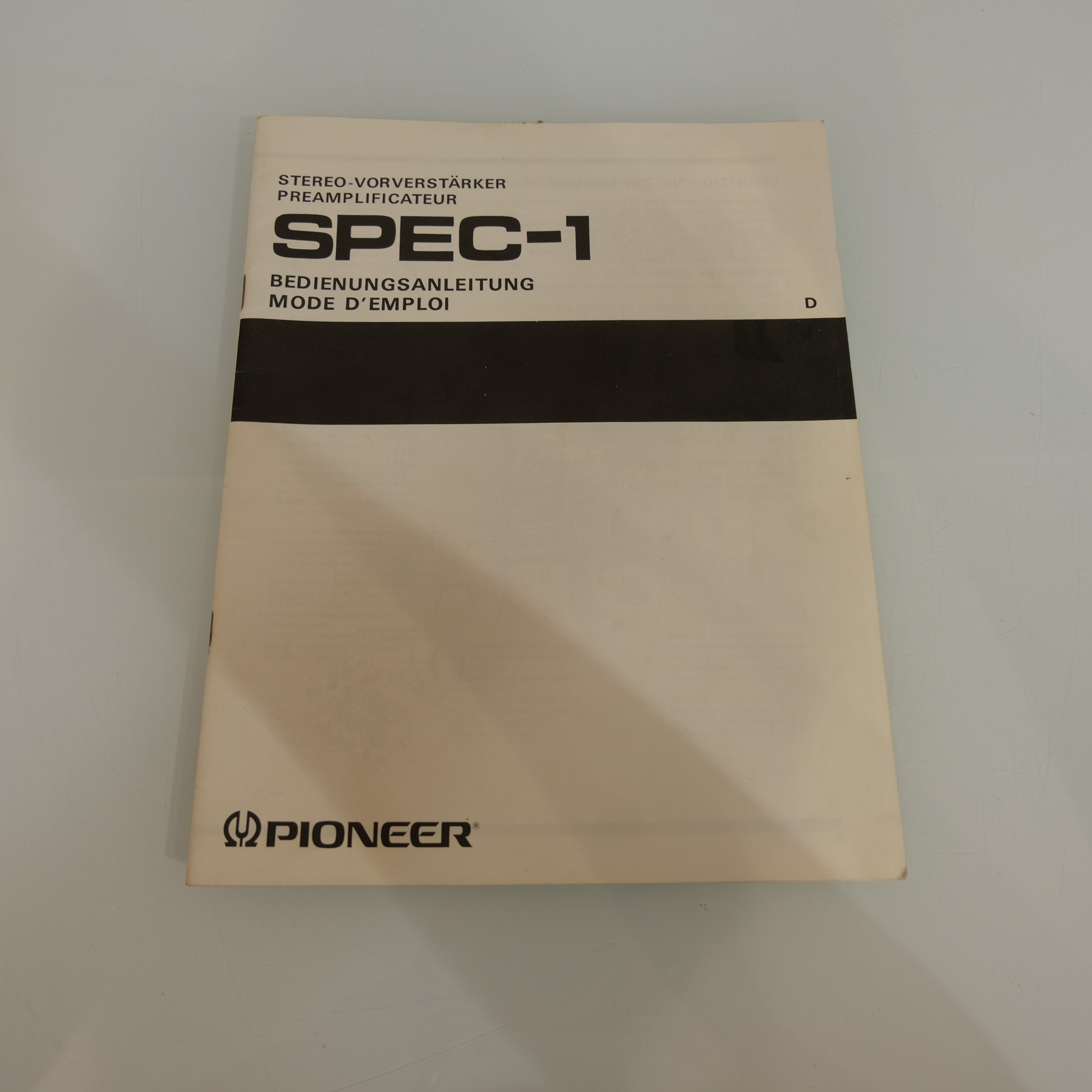 Pioneer SPEC-1