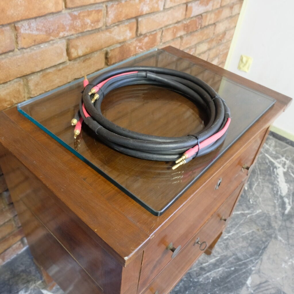 4x4 mm² Monowiring Bananen-Lautsprecherkabel 2,5 m