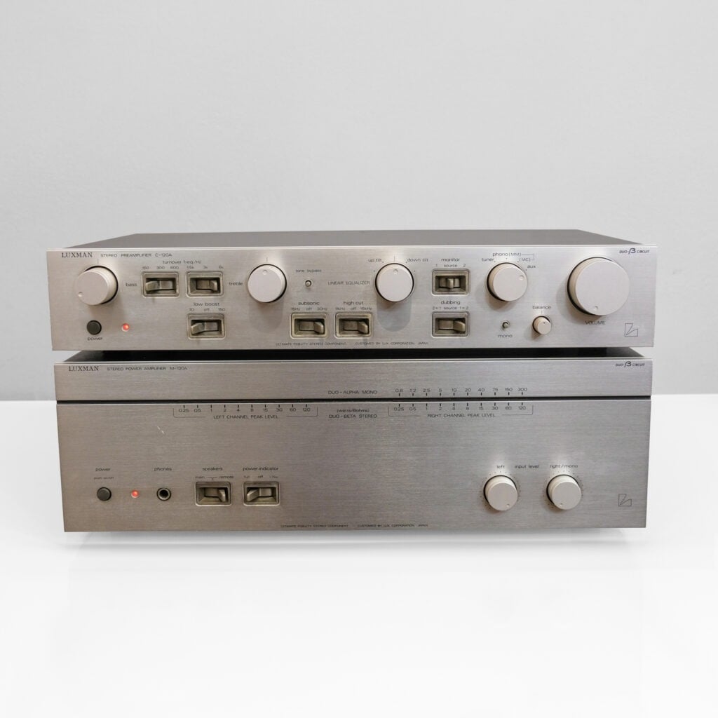 Luxman C-120a M-120a