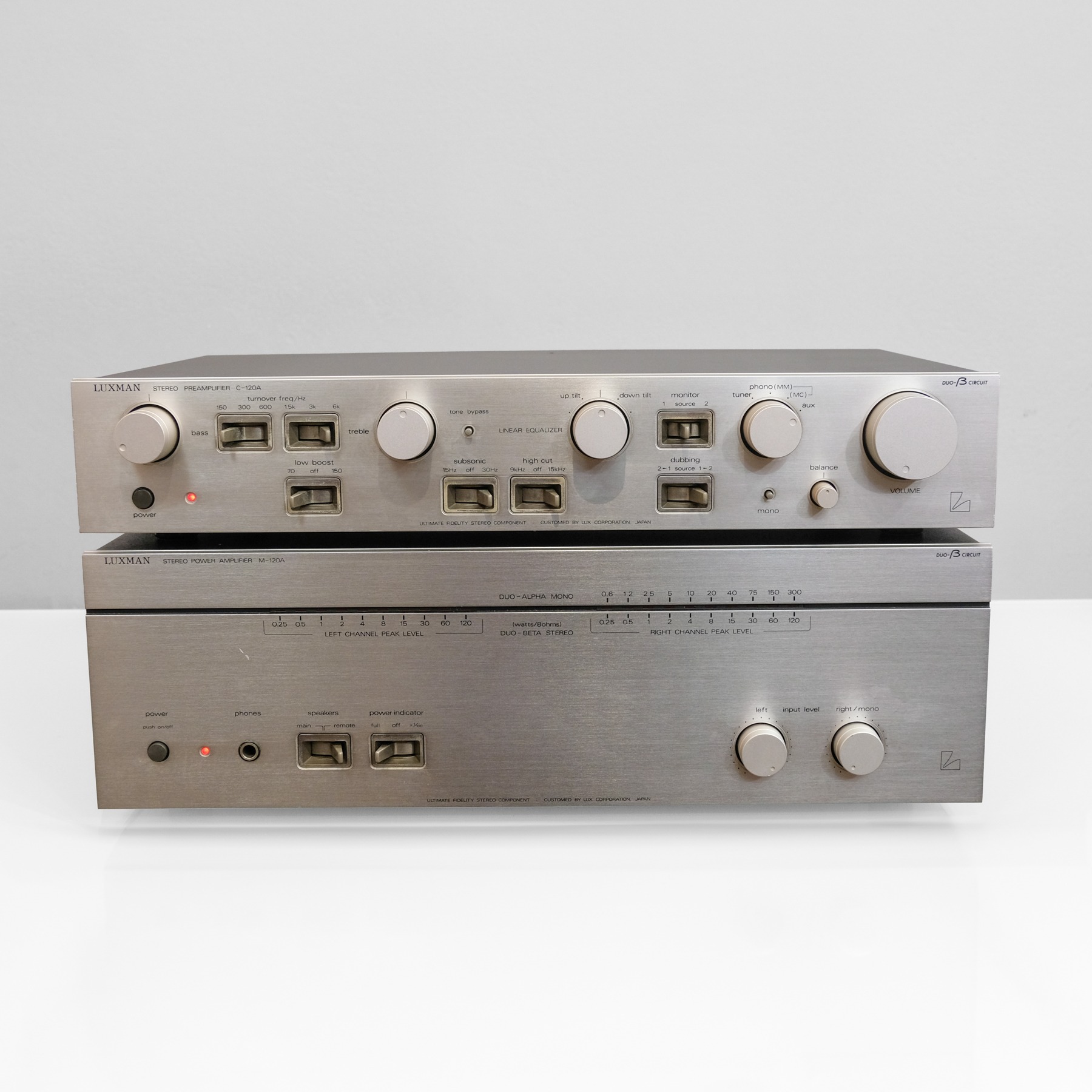 Luxman C-120a M-120a