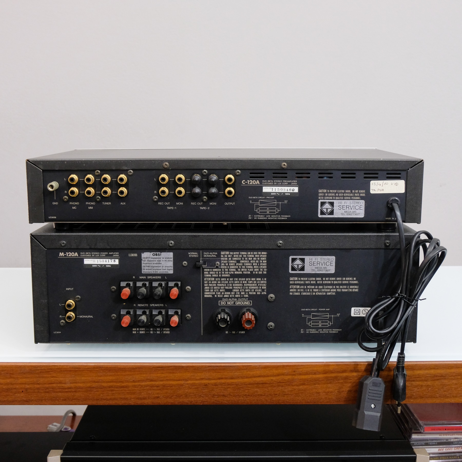 Luxman C-120a M-120a