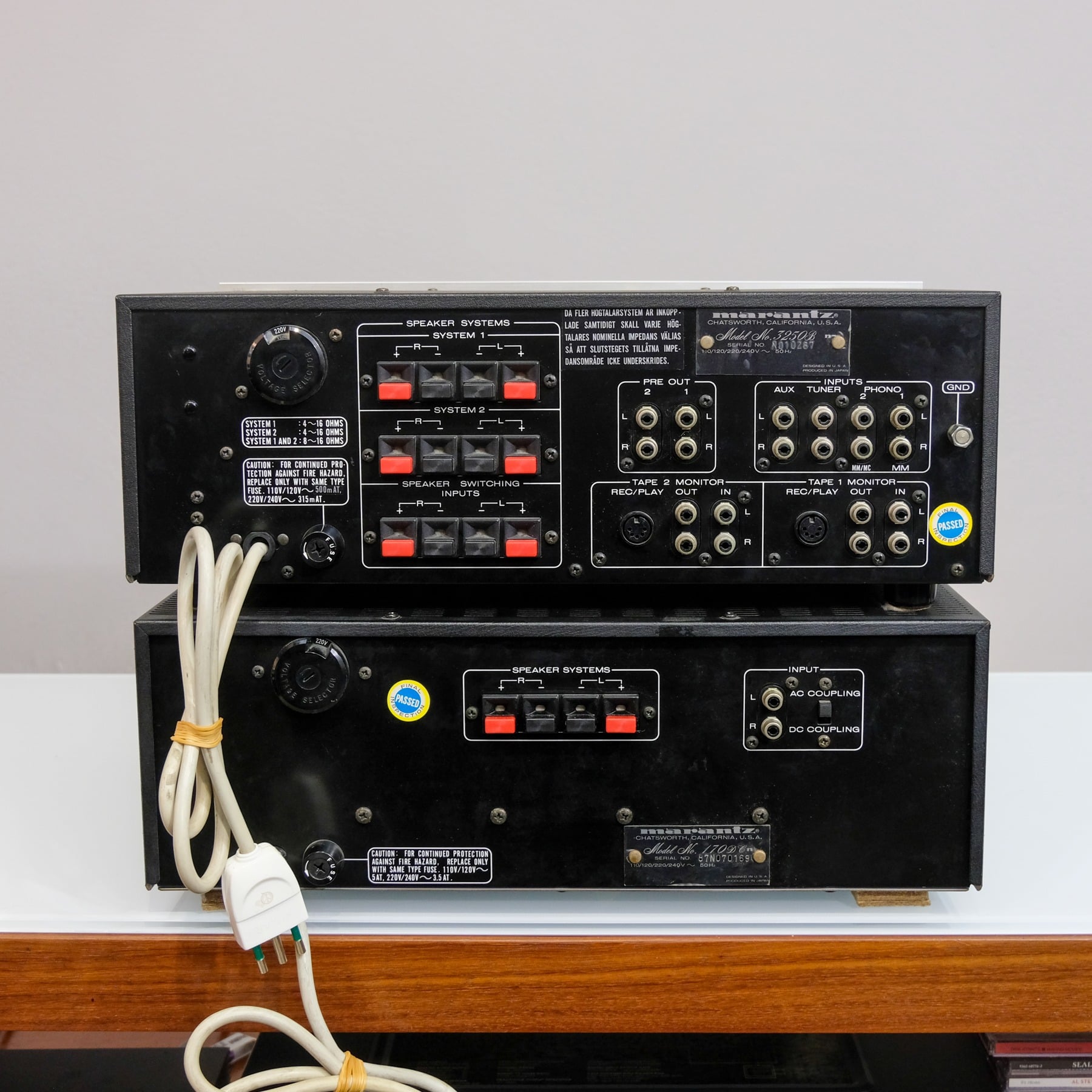 Marantz Model 3250B + Model 170DC
