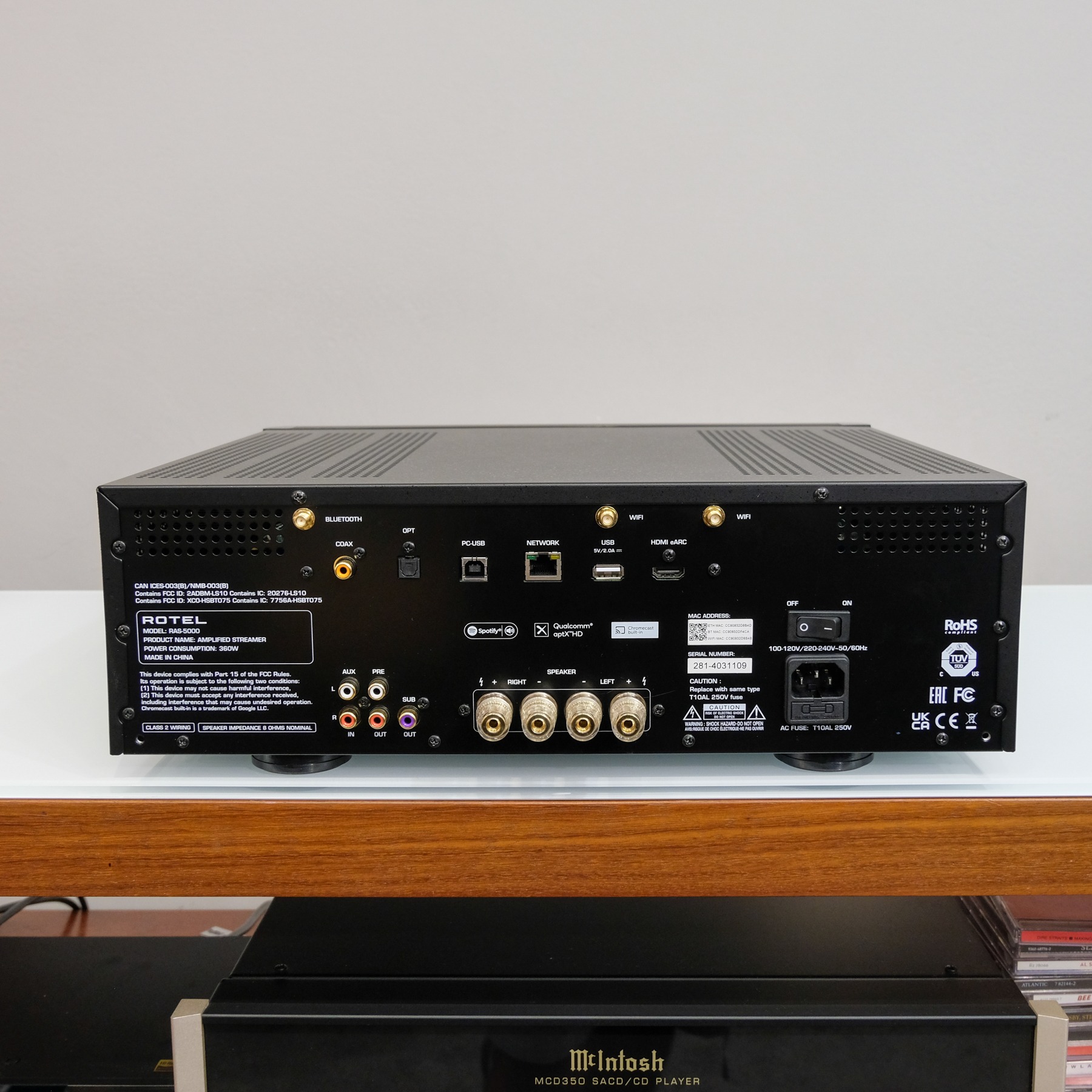 Rotel RAS-5000