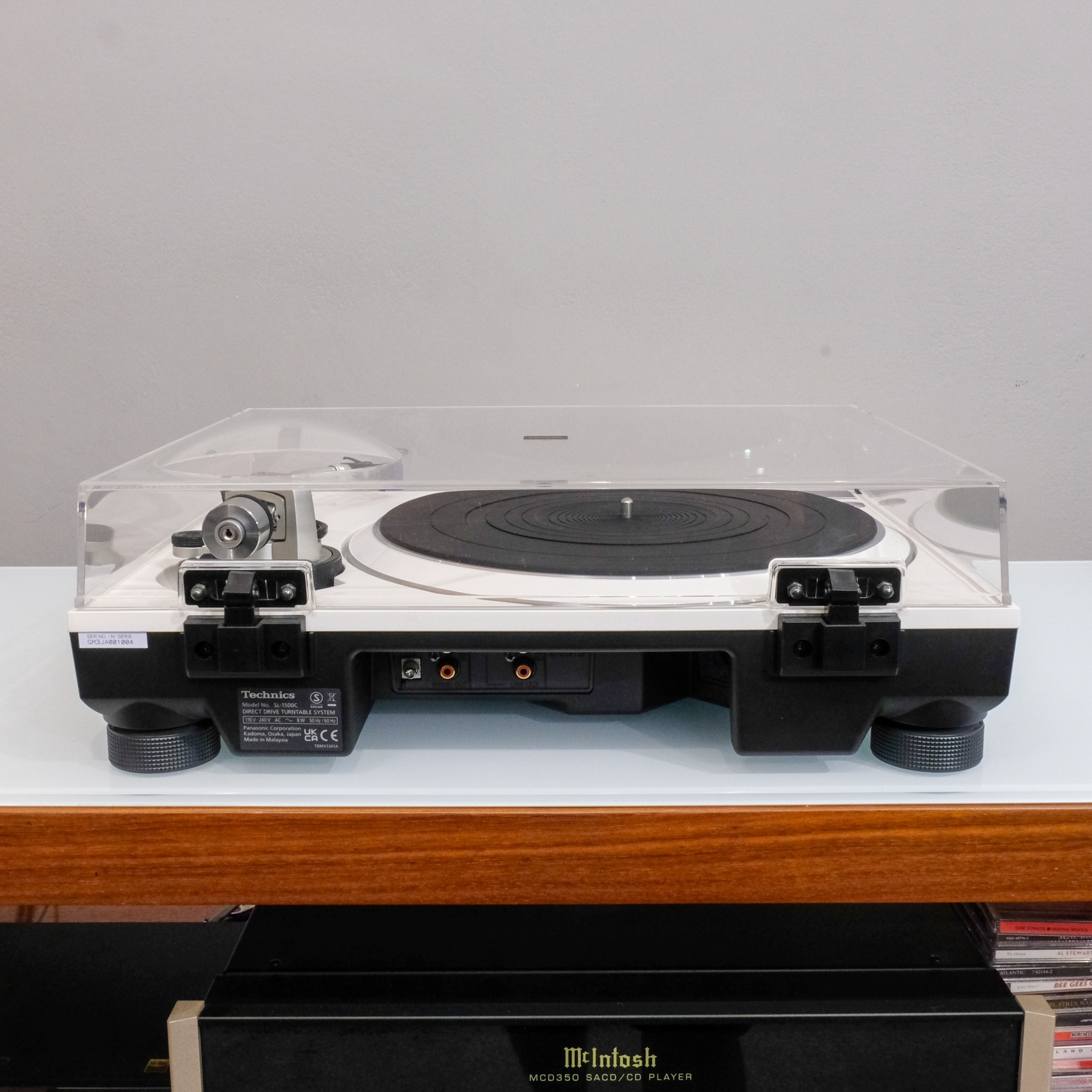 Technics SL-1500C con Ortofon 2M Blue