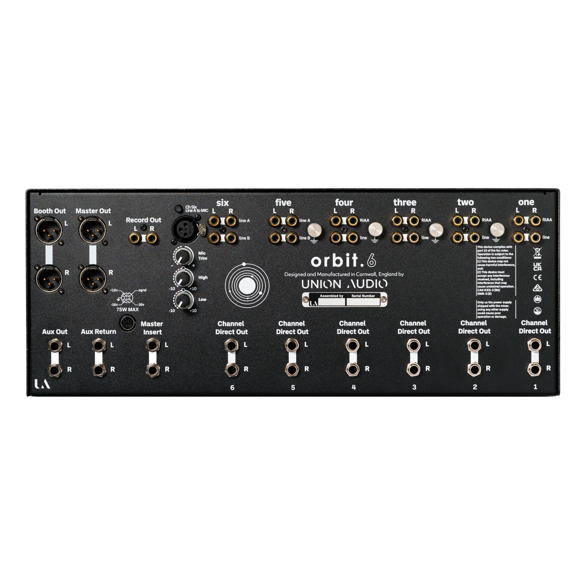 Union Audio ORBIT 6 ROTARY