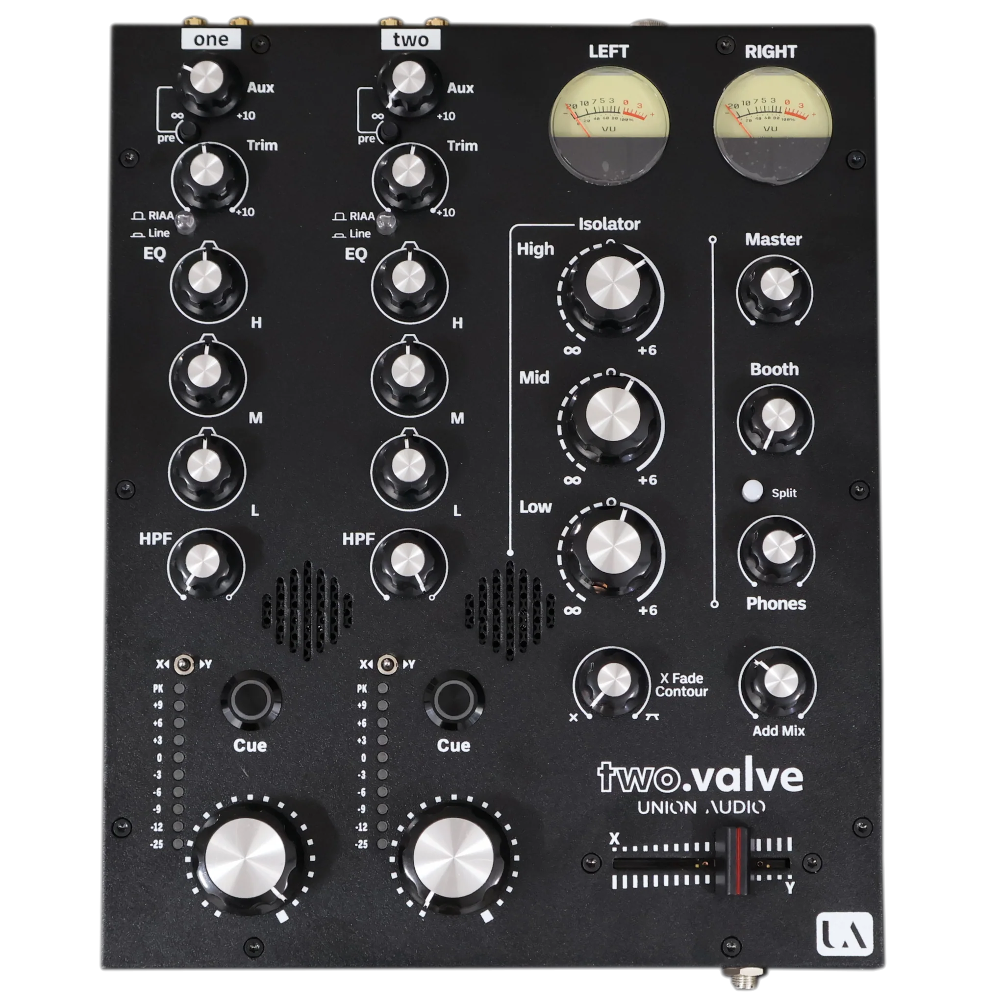 Union Audio TWO VALVE ROTARY MIXER