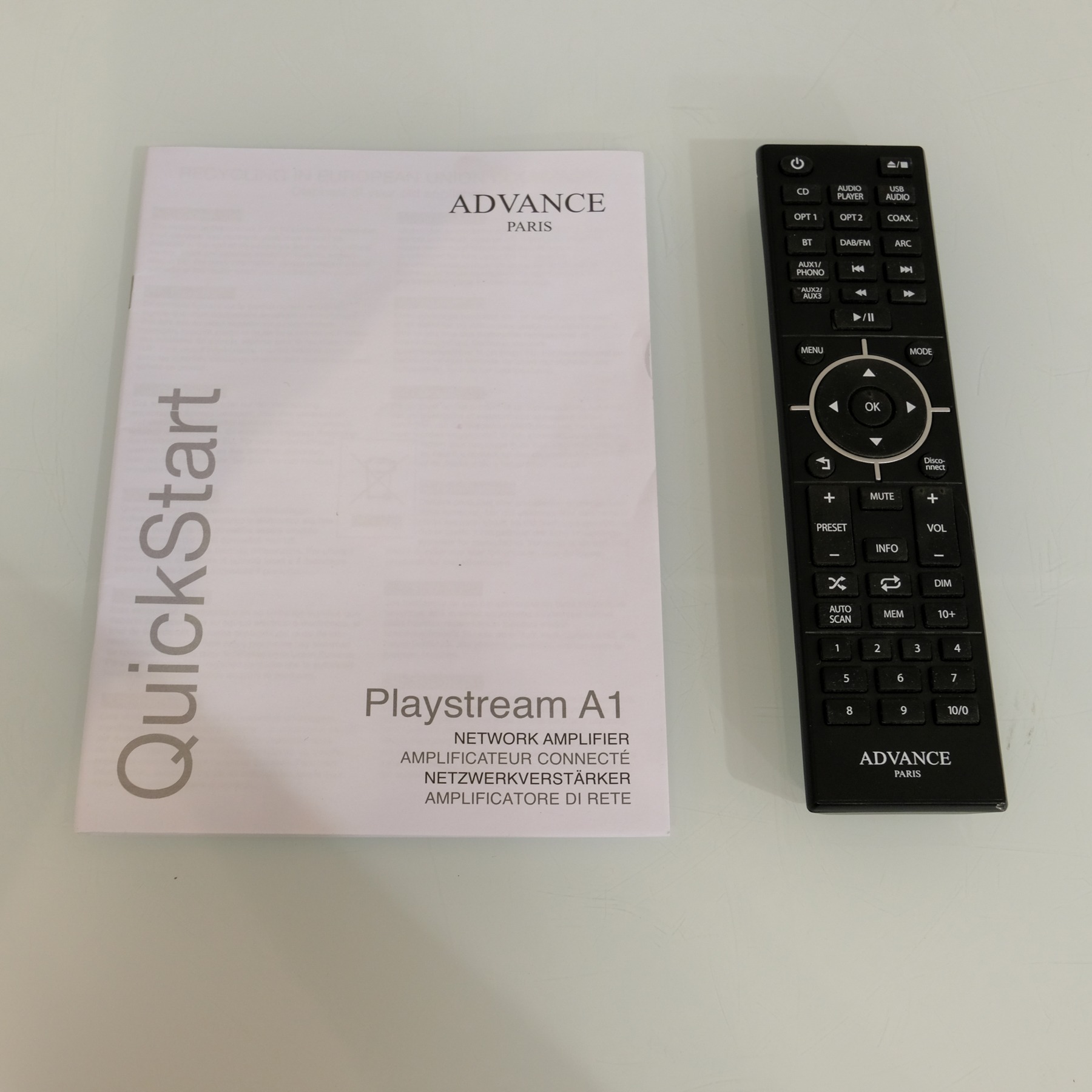 Advance Paris Playstream A1 HDMI
