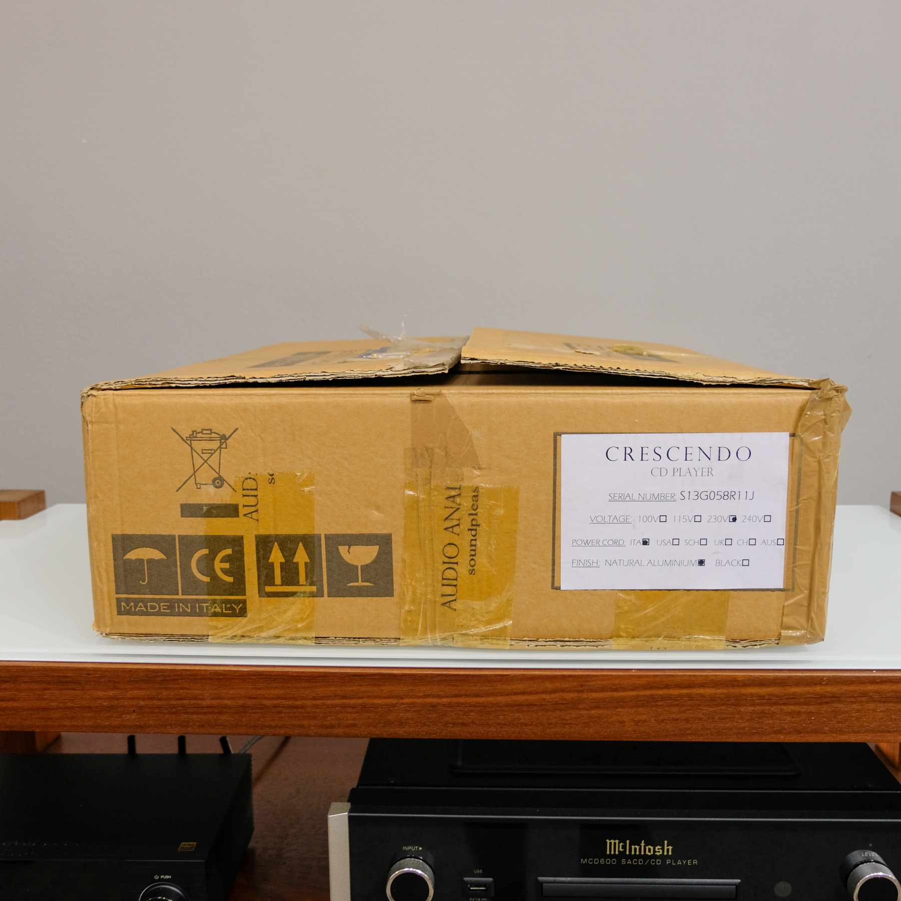 Audio Analogue Crescendo CD