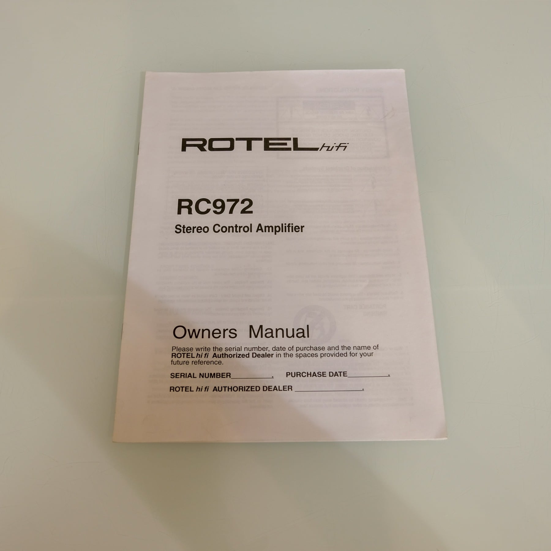 Rotel RC-972