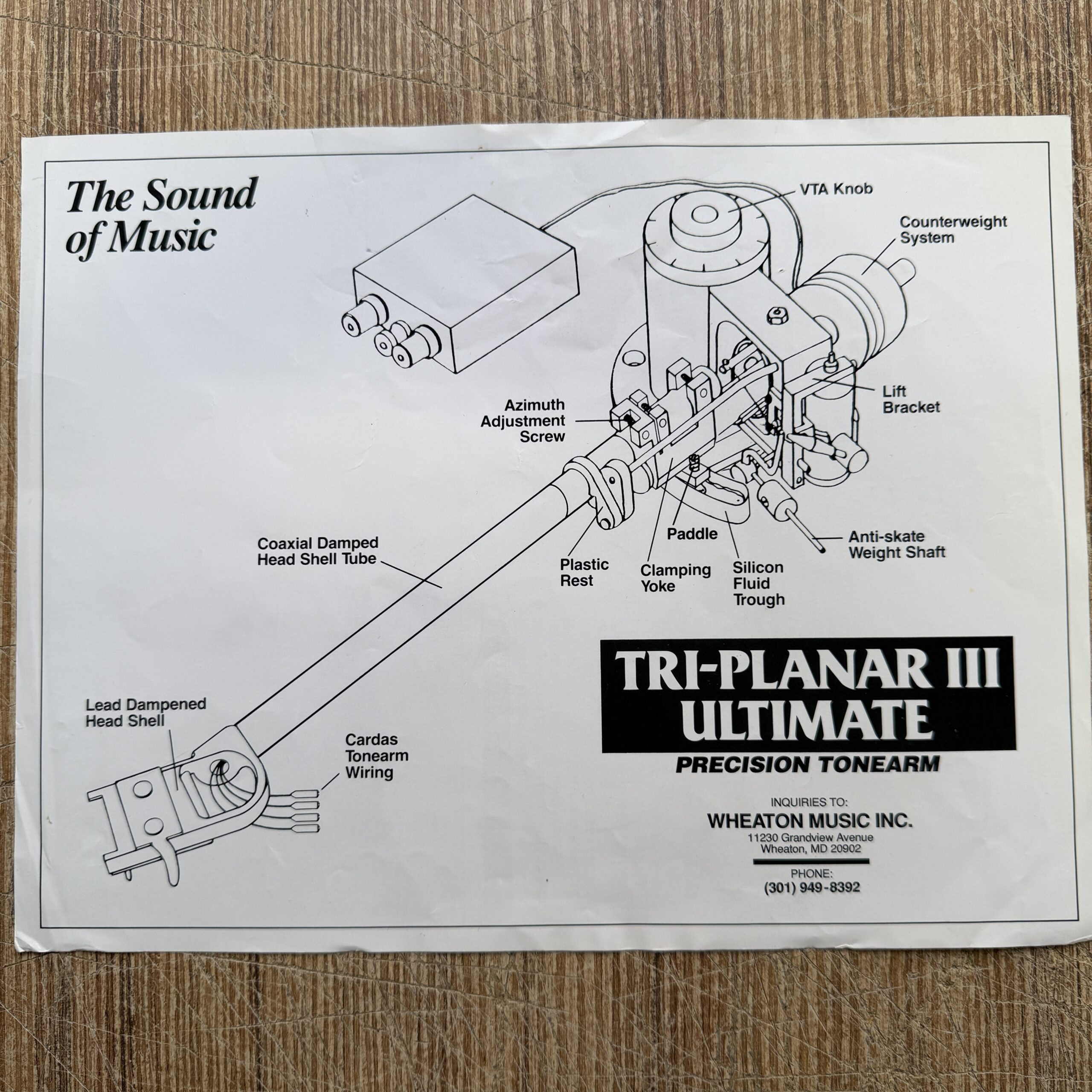VPI TNT z Wheaton Tri-Planar III i Ortofon MC 7500