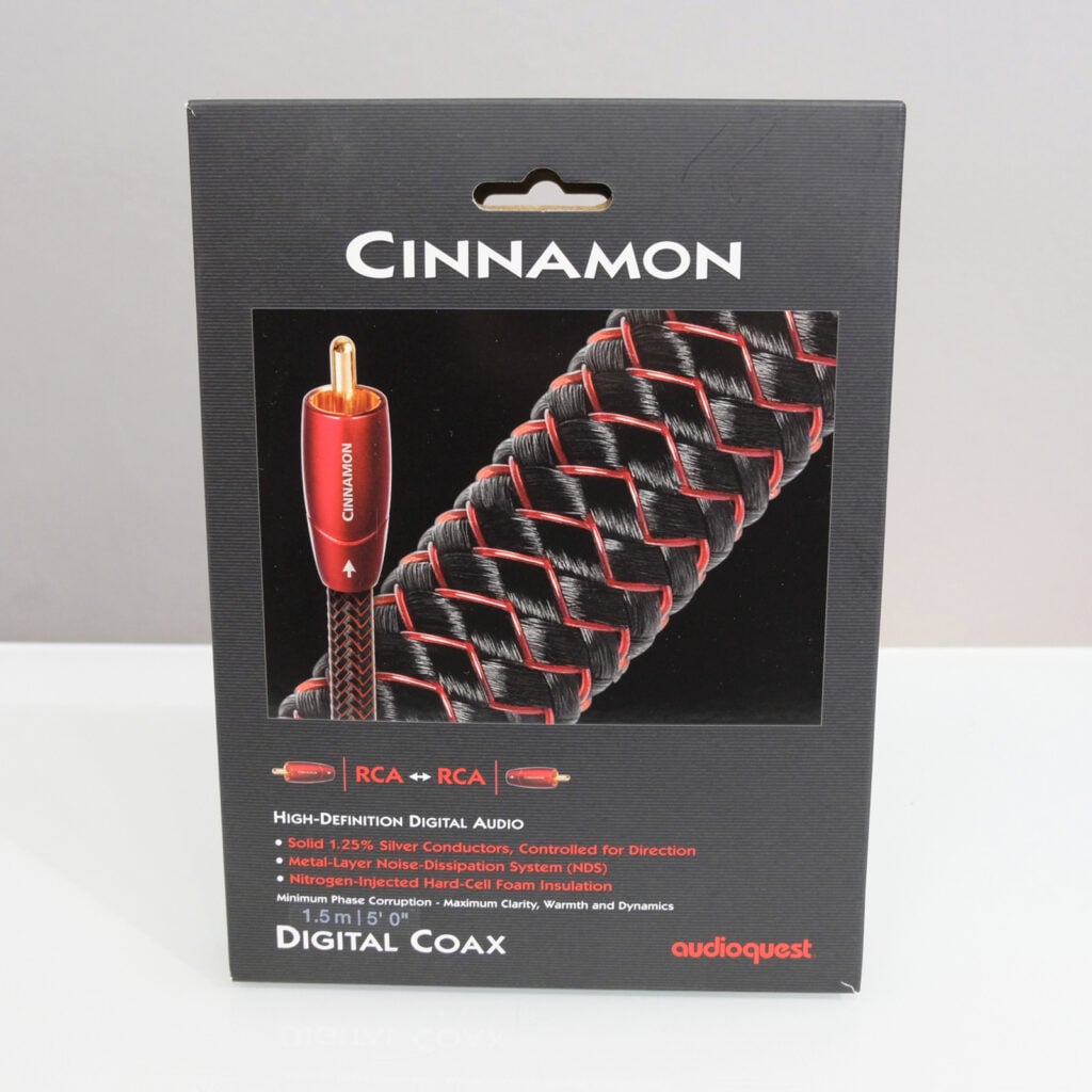 AudioQuest Cinnamon Coax cavo digitale coassiale RCA 1,5 m