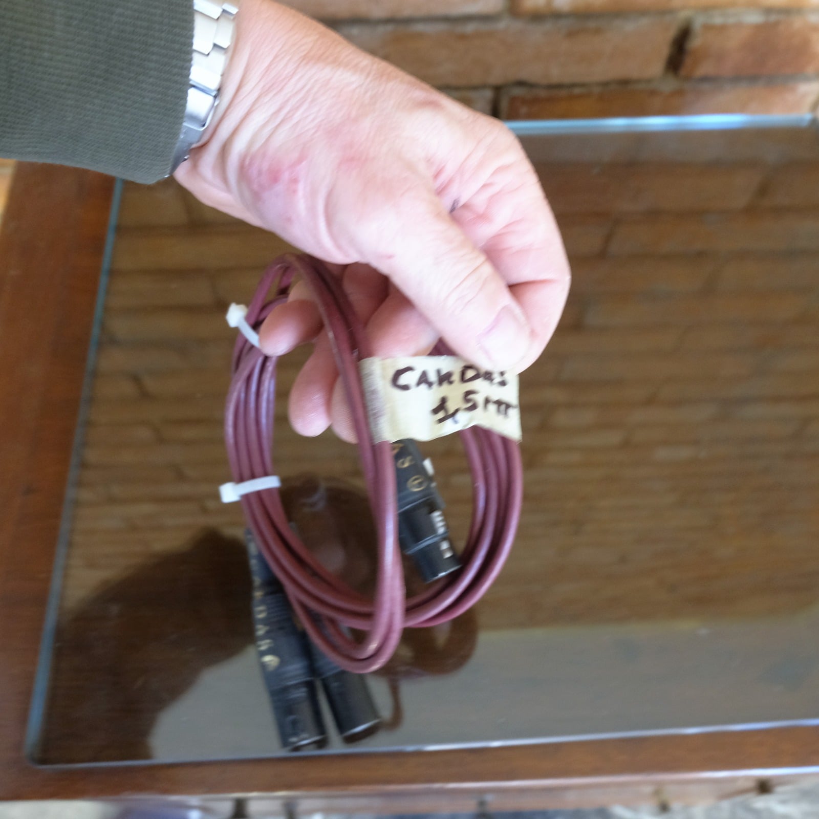 Cardas cavi XLR 1,5 m (coppia)