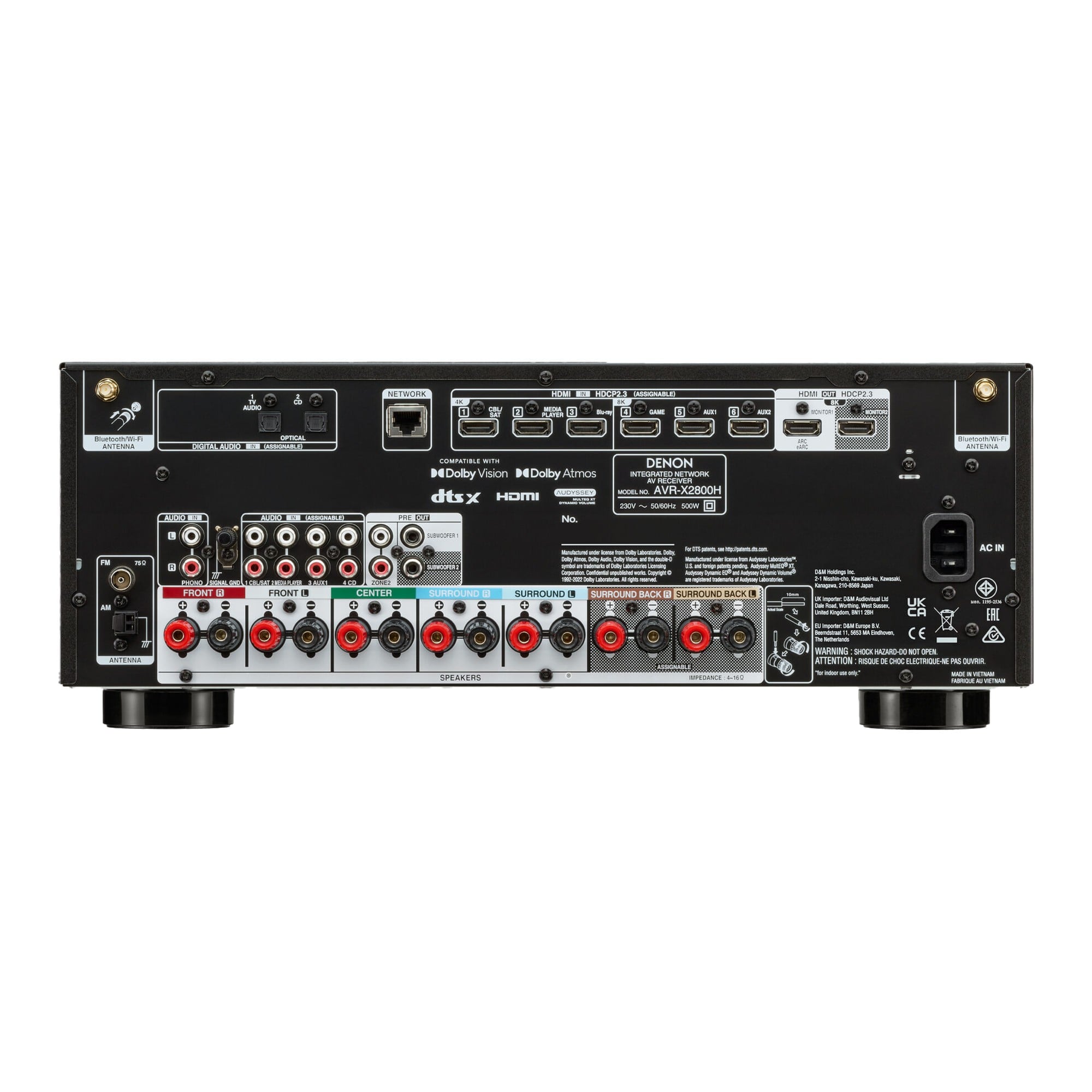 Denon AVR-X2800H DAB