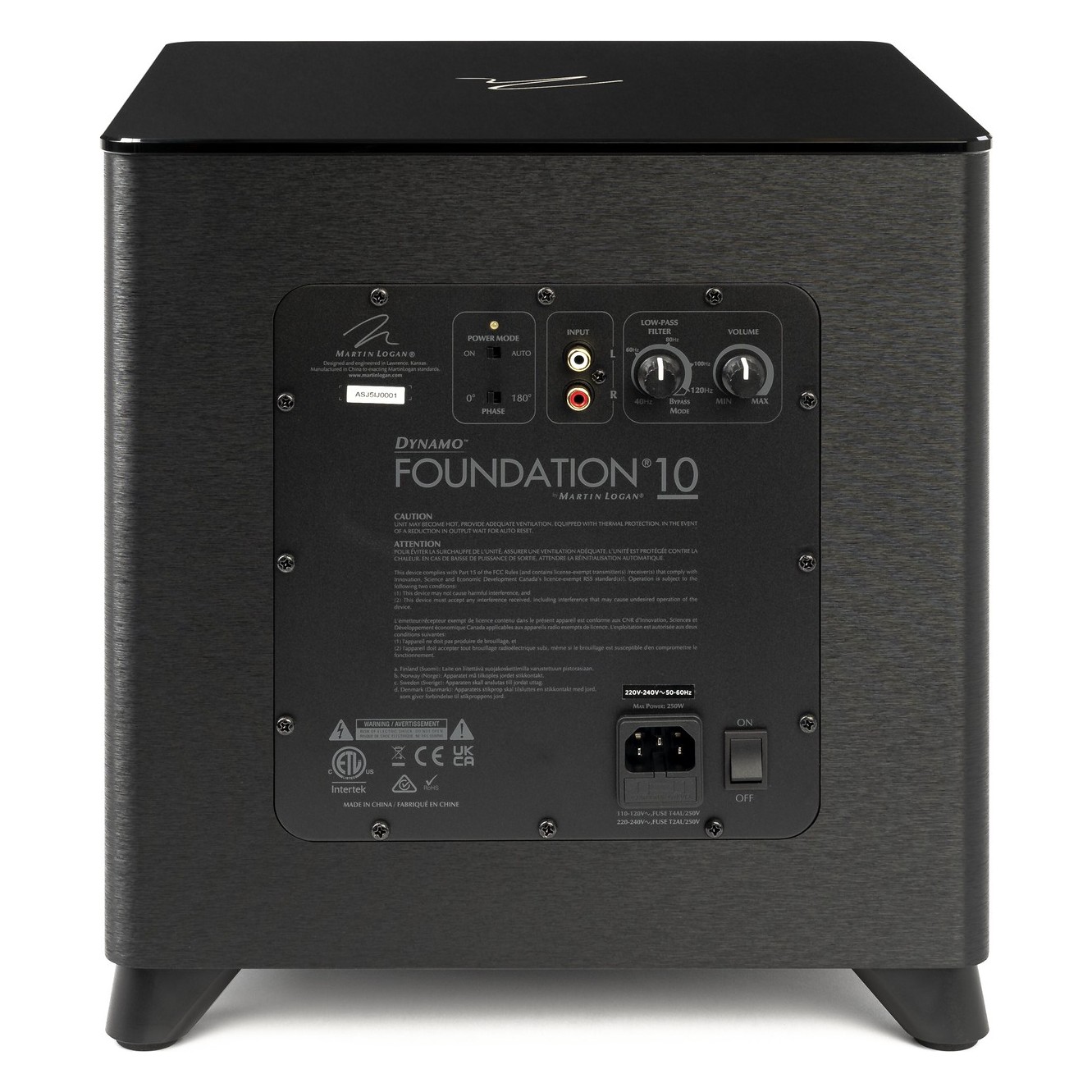 Martin Logan Dynamo Foundation 10