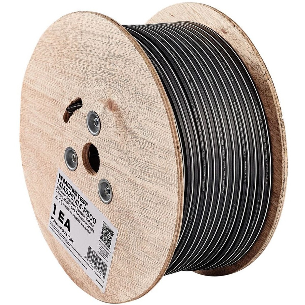 Monster MMS25MM-P500 bobina cavo per diffusori 2x2,5 mm² 150 m
