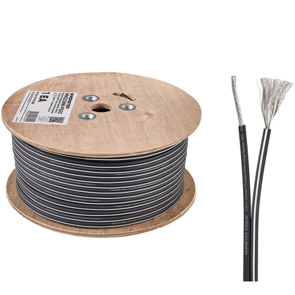 Monster MMS25MM-P500 bobina cavo per diffusori 2x2,5 mm² 150 m