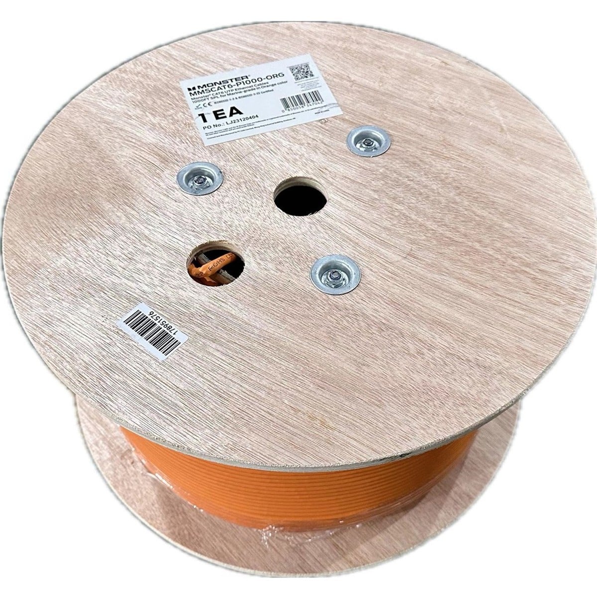 Monster MMSCAT6-P1000 bobina cavo di rete CAT6 300 m