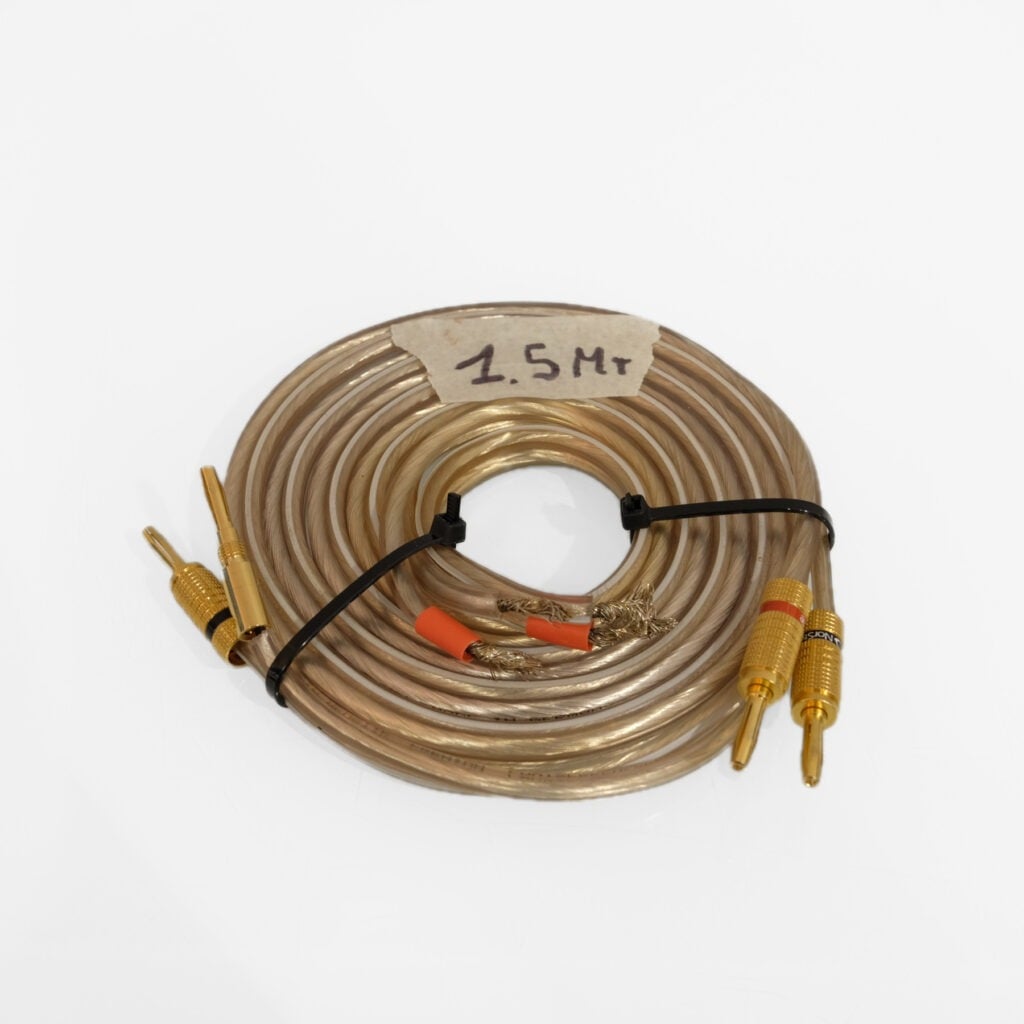 Norstone cavo per diffusori 1,5 m con spinotti a banana