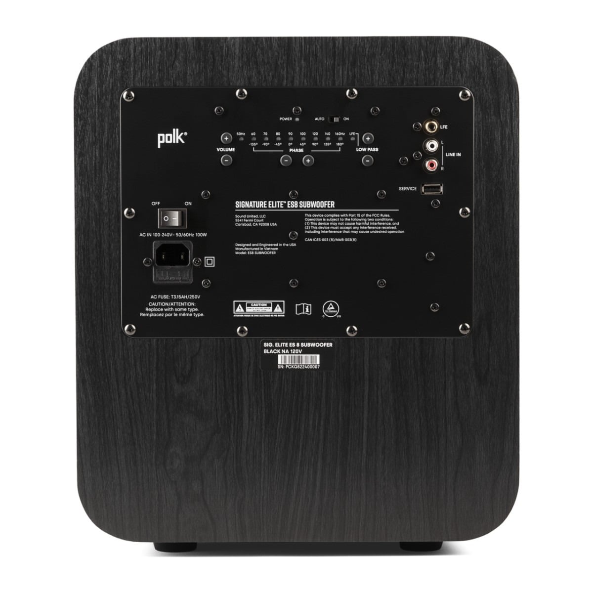 Polk Audio Signature Elite ES8 Subwoofer