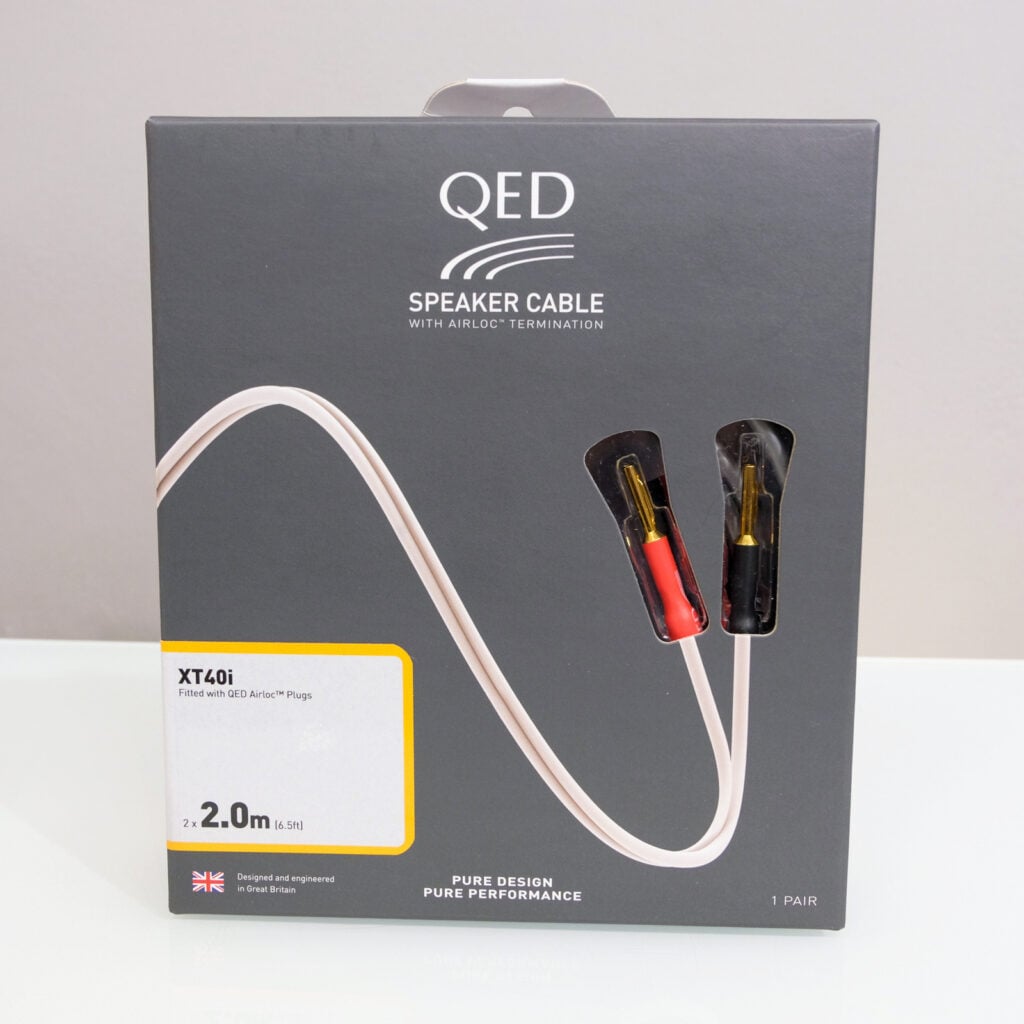 QED XT40i cavi di potenza 2 m (coppia) con spine Airloc