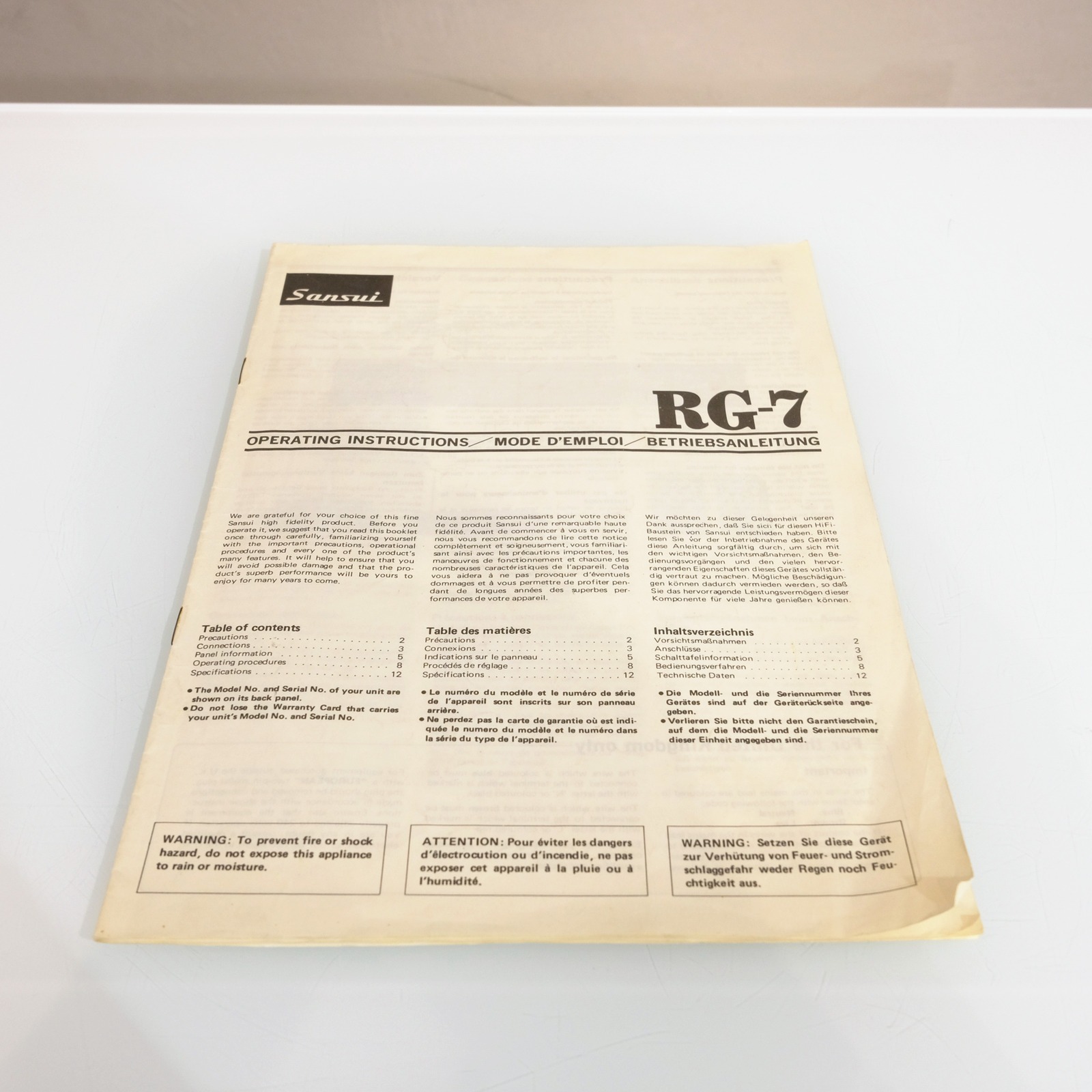 Sansui RG-7