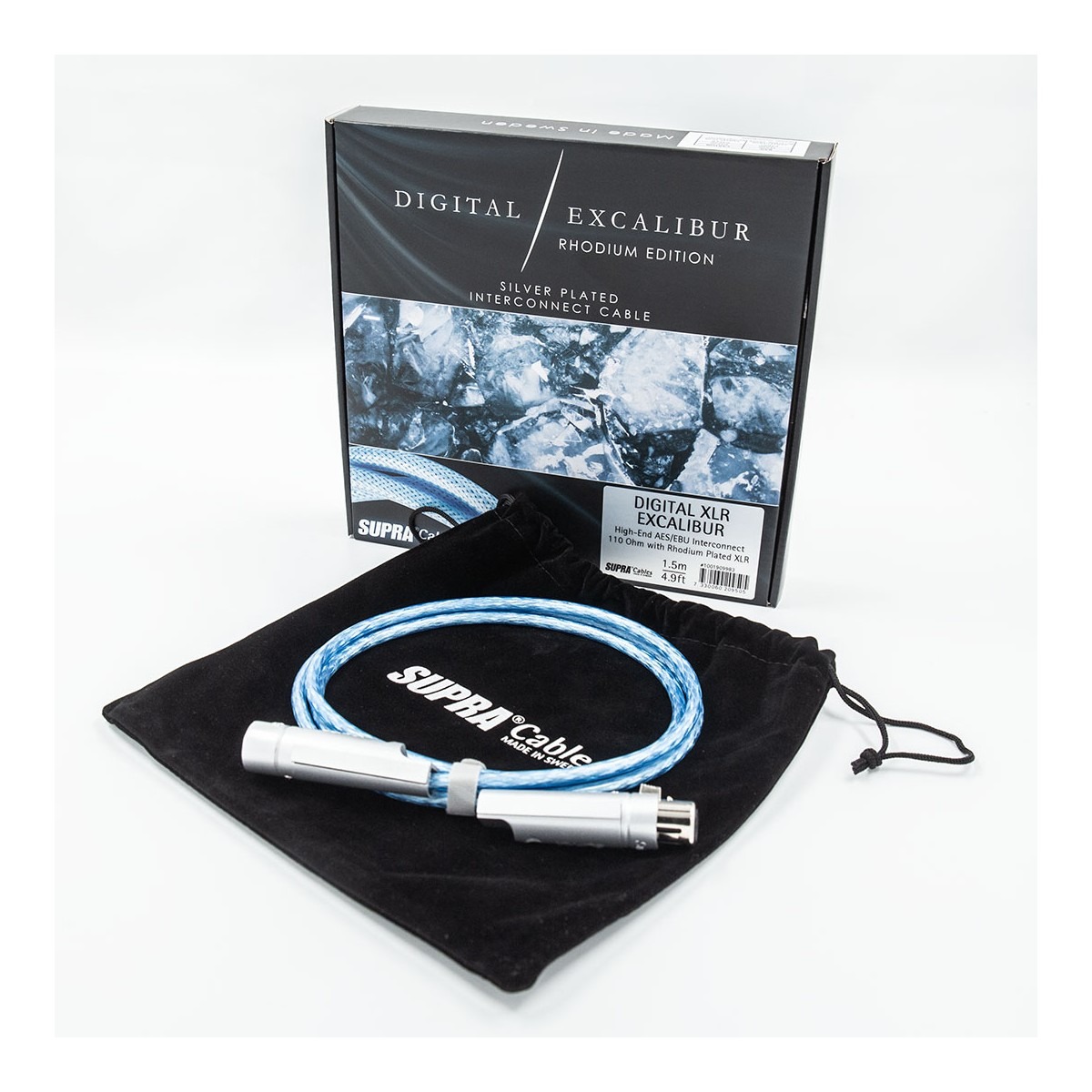 Supra DIGITAL XLR EXCALIBUR RHODIUM