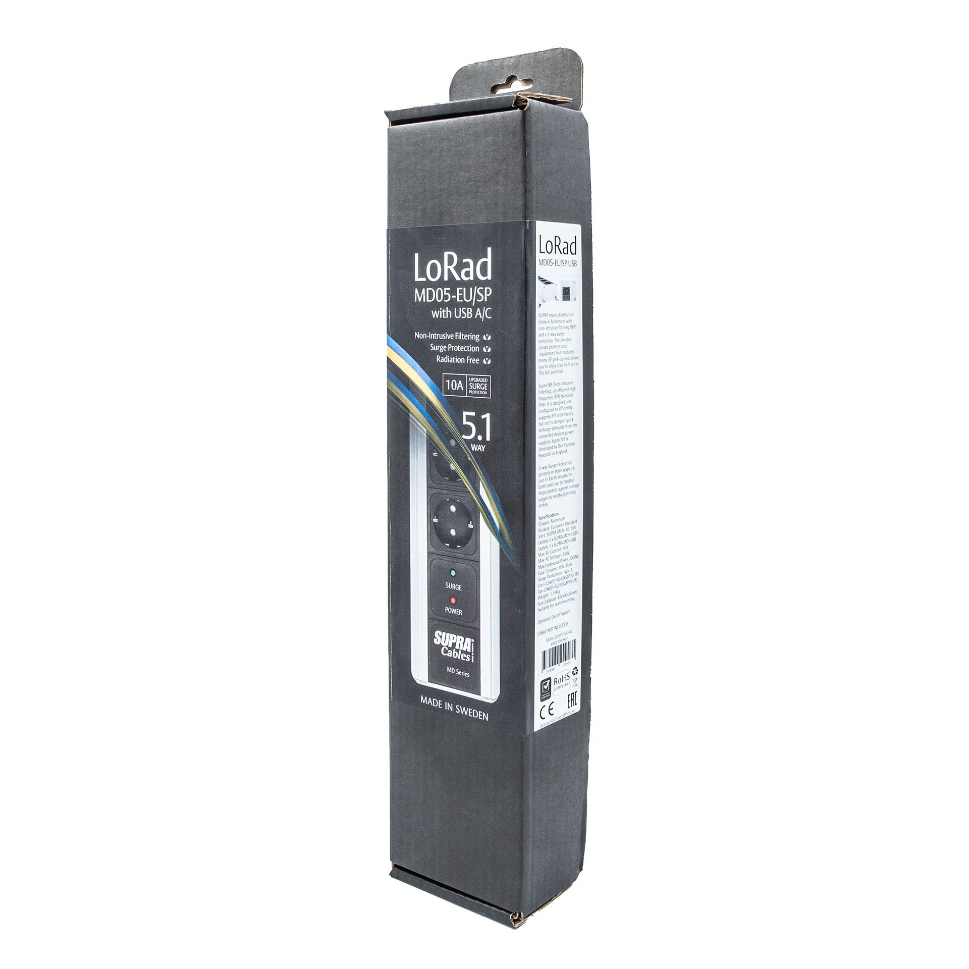 Supra LoRad MD05-EU/SP USB-A/C