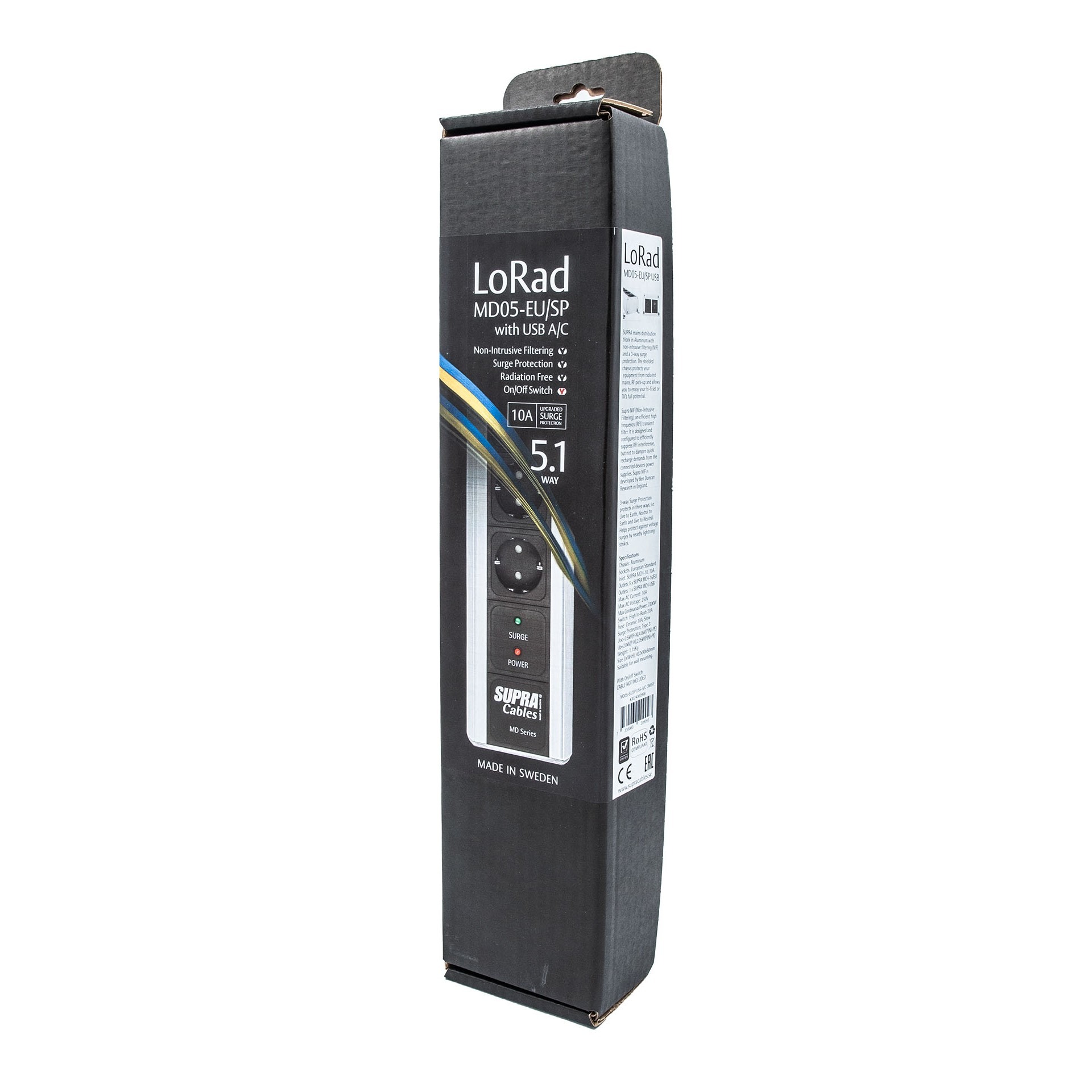Supra LoRad MD05-EU/SP USB-A/C ONOFF
