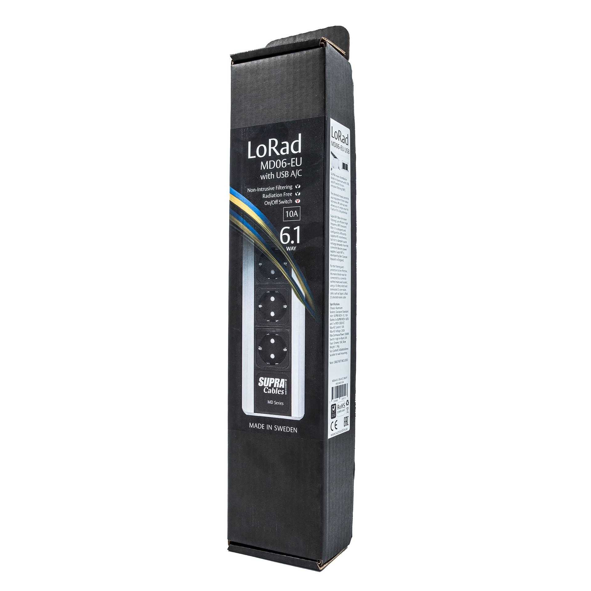 Supra LoRad MD06-EU USB-A/C ONOFF