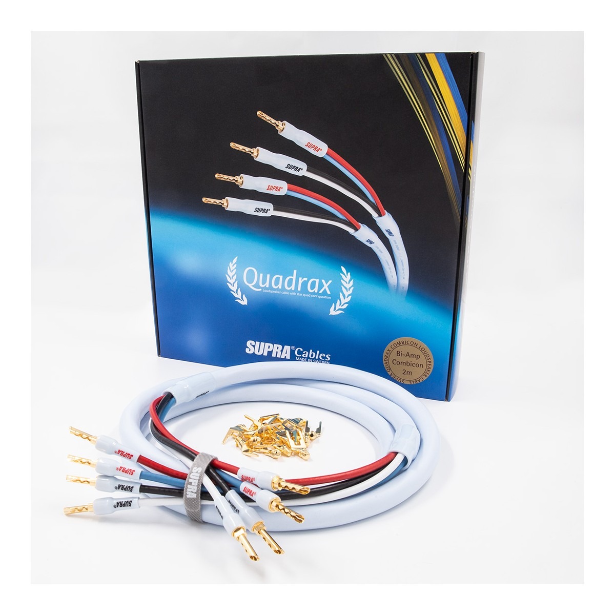 Supra QUADRAX 4X2.0 BI-AMP COMBICON