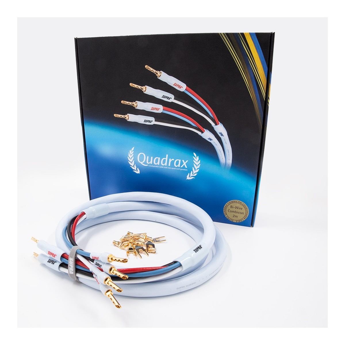 Supra QUADRAX 4X2.0 BI-WIRE COMBICON